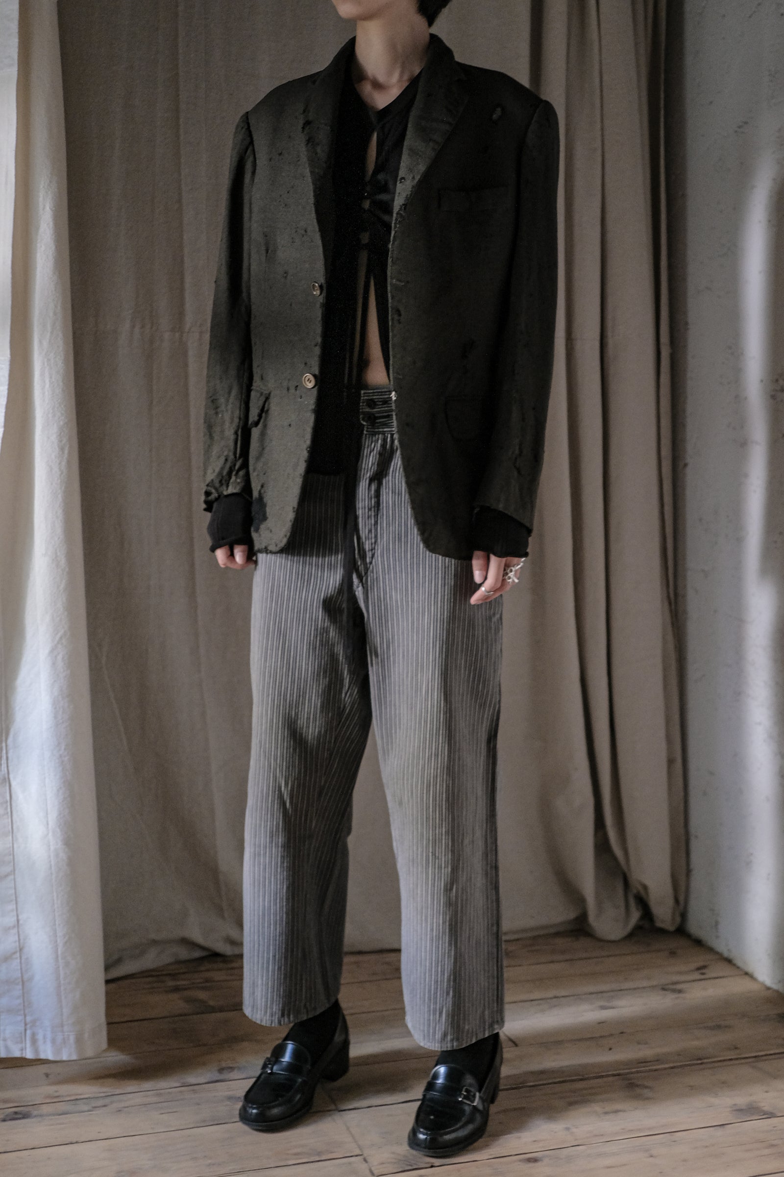 1940’s France Wool Suit Jacket / 法國古著羊毛西裝外套