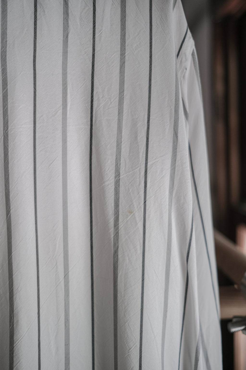 1940-1950's Europe Rayon Dress Shirt / 歐洲古著嫘縈禮服襯衫