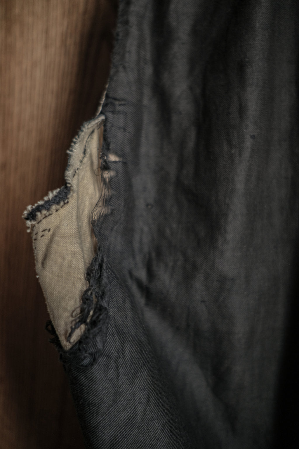 1940's French Wool Houndstooth Vest / 1940's 法國羊毛千鳥格背心