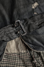 1940's French Wool Houndstooth Vest / 1940's 法國羊毛千鳥格背心