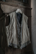 1940's French Wool Houndstooth Vest / 1940's 法國羊毛千鳥格背心