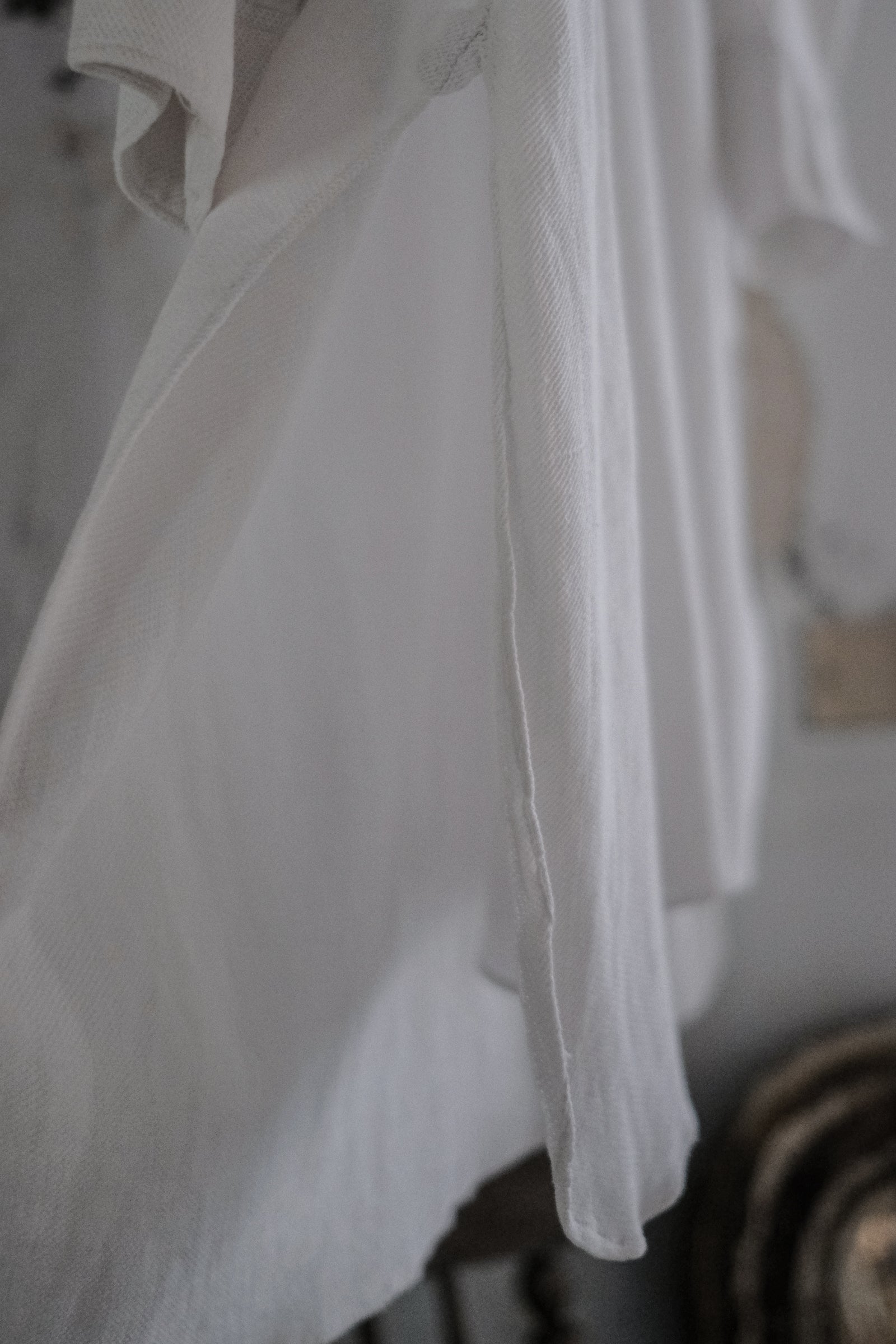 1930's French Cotton Pique Sport Shirt / 古著法國魚鱗布運動衫