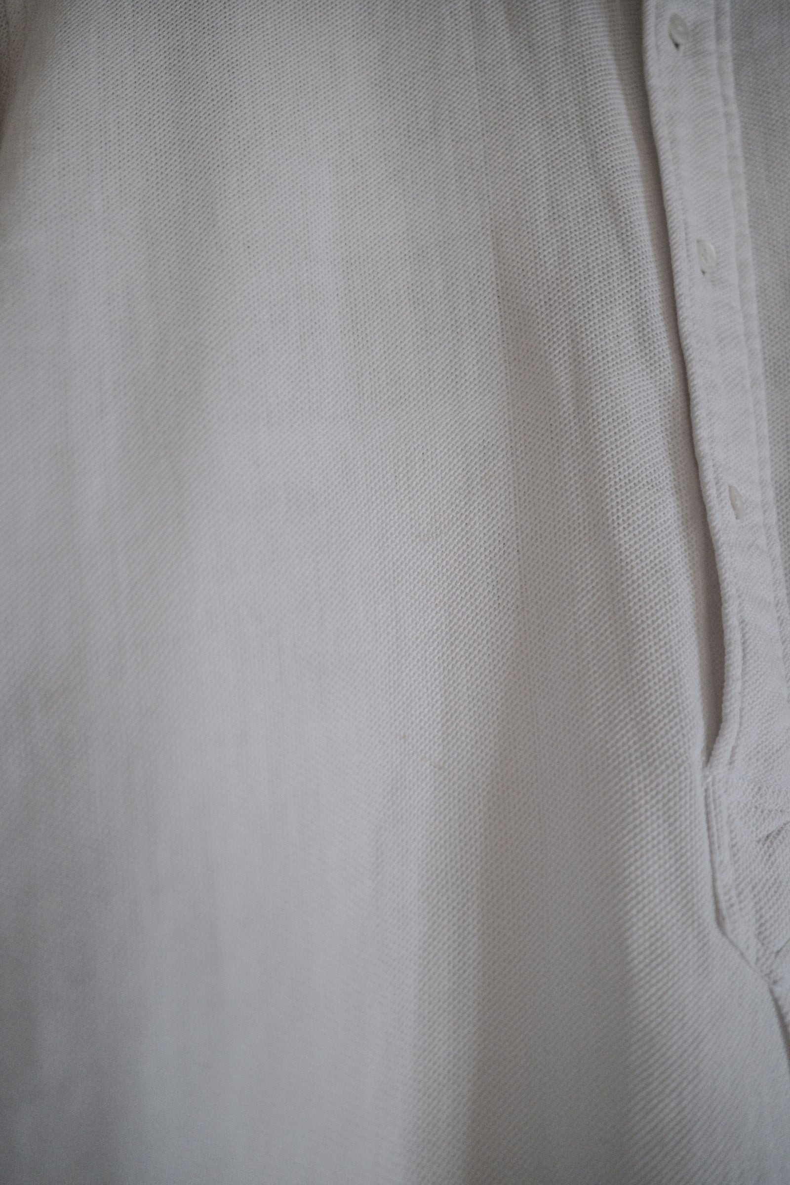1930's French Cotton Pique Sport Shirt / 古著法國魚鱗布運動衫