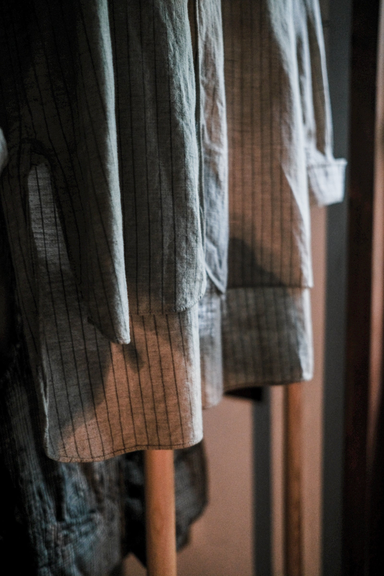 1930's Japan Work Shirt / 日本古著直紋工作衫