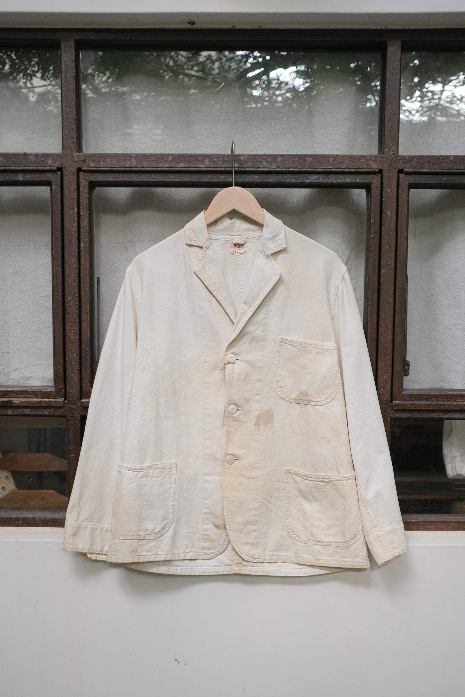 1930's America Cotton Canvas Work Jacket / 美國古著帆布工作外套