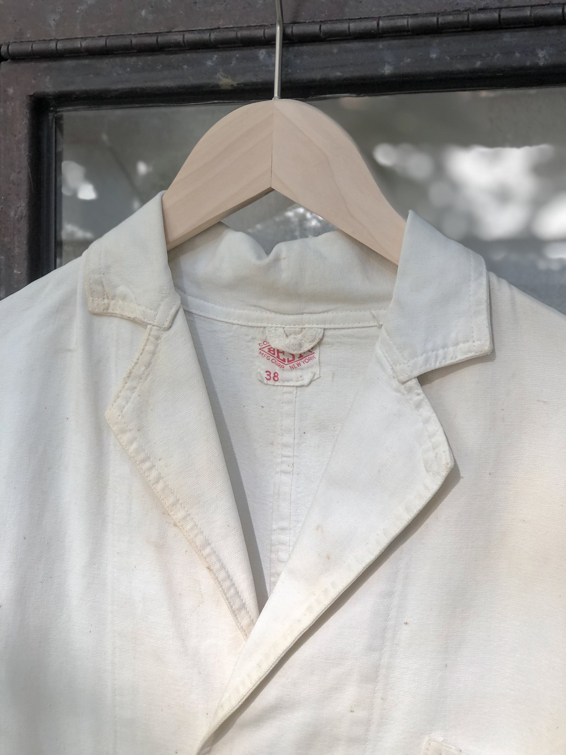 1930's America Cotton Canvas Work Jacket / 美國古著帆布工作外套