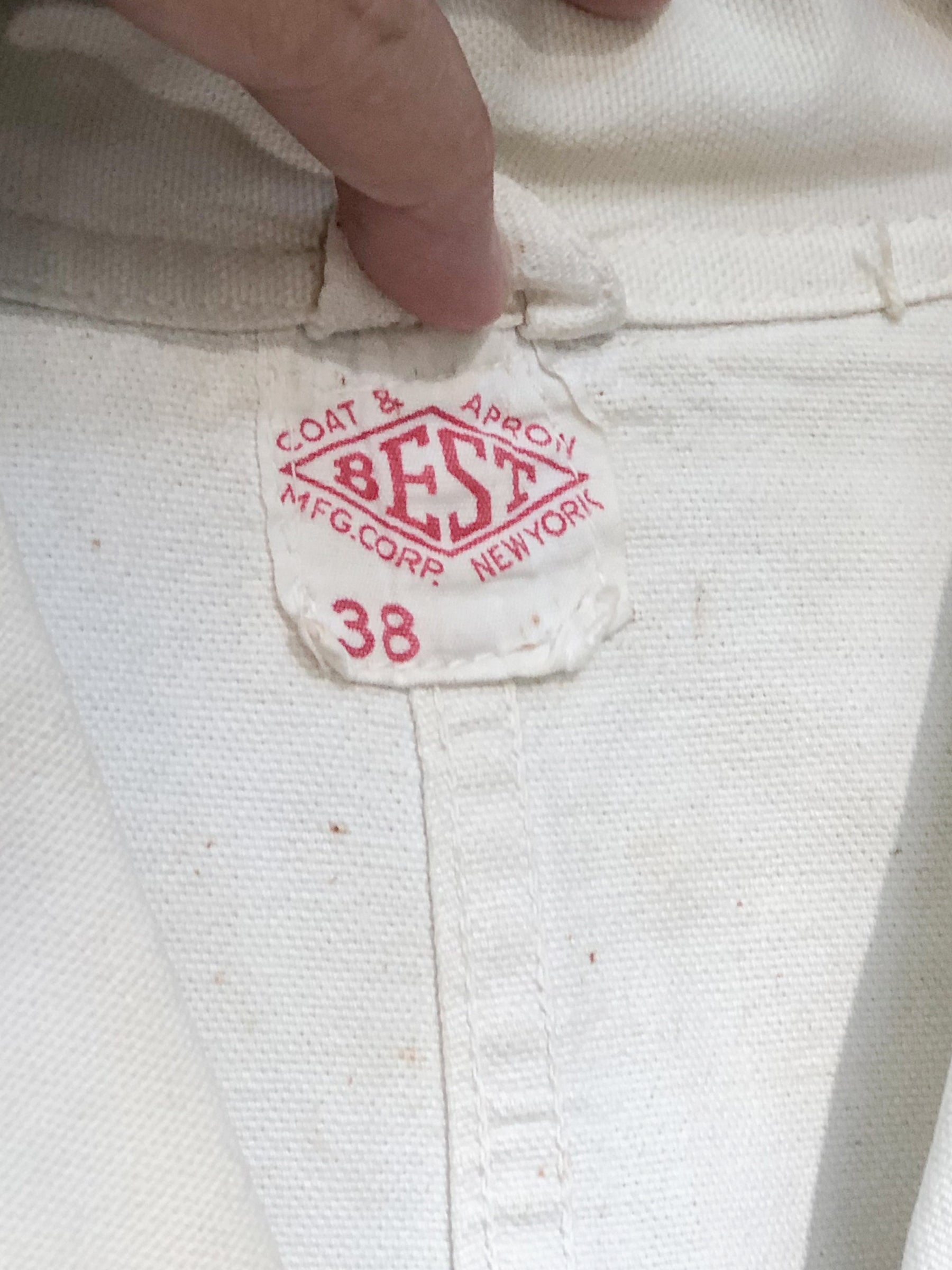 1930's America Cotton Canvas Work Jacket / 美國古著帆布工作外套