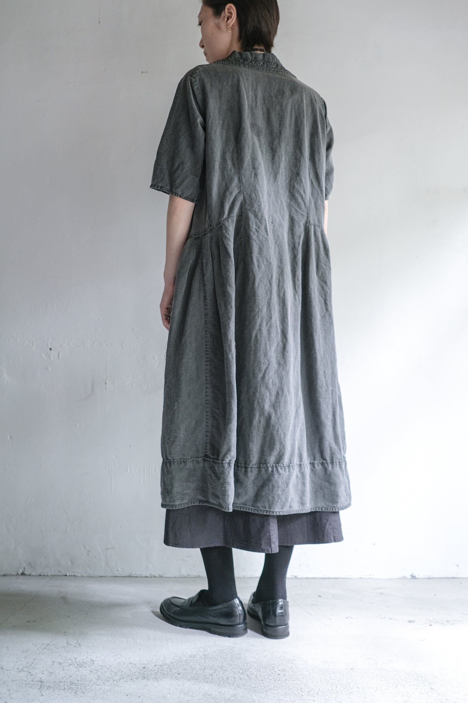 "Rework" Europe Work Dress Over Dyed