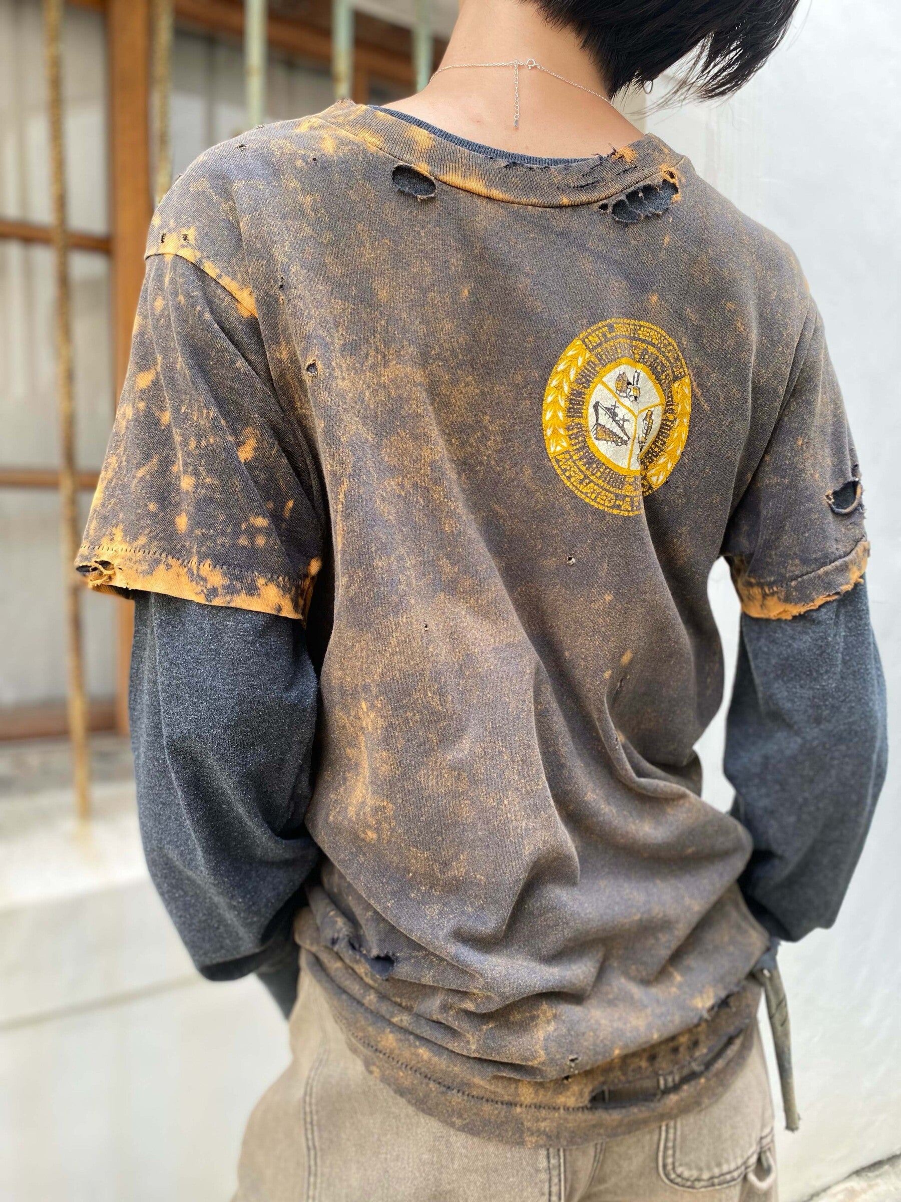 "𝒁/𝑵.𝑳" Rework Vintage Trashed Tee