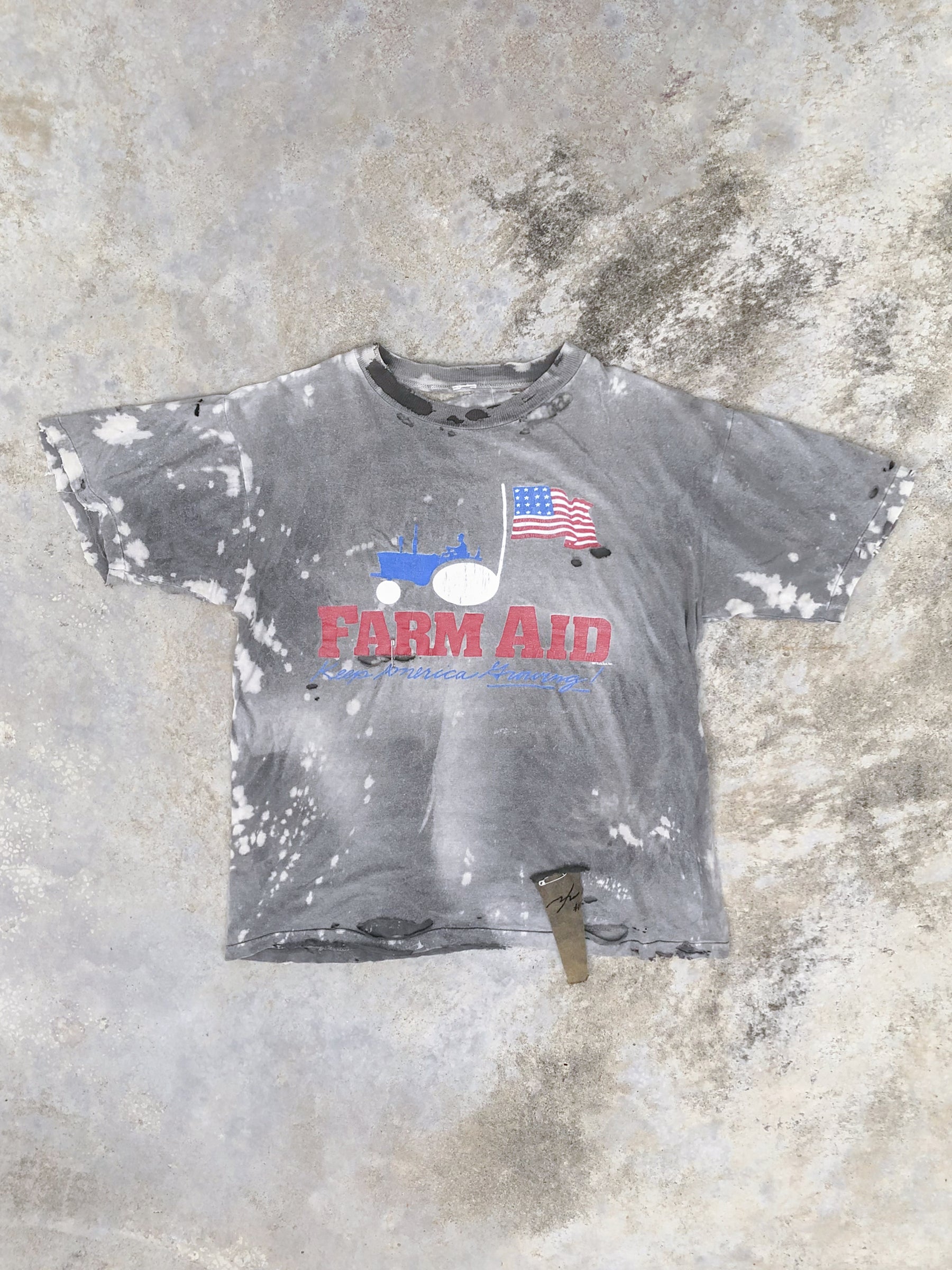 "𝒁/𝑵.𝑳" Rework Vintage Trashed Tee