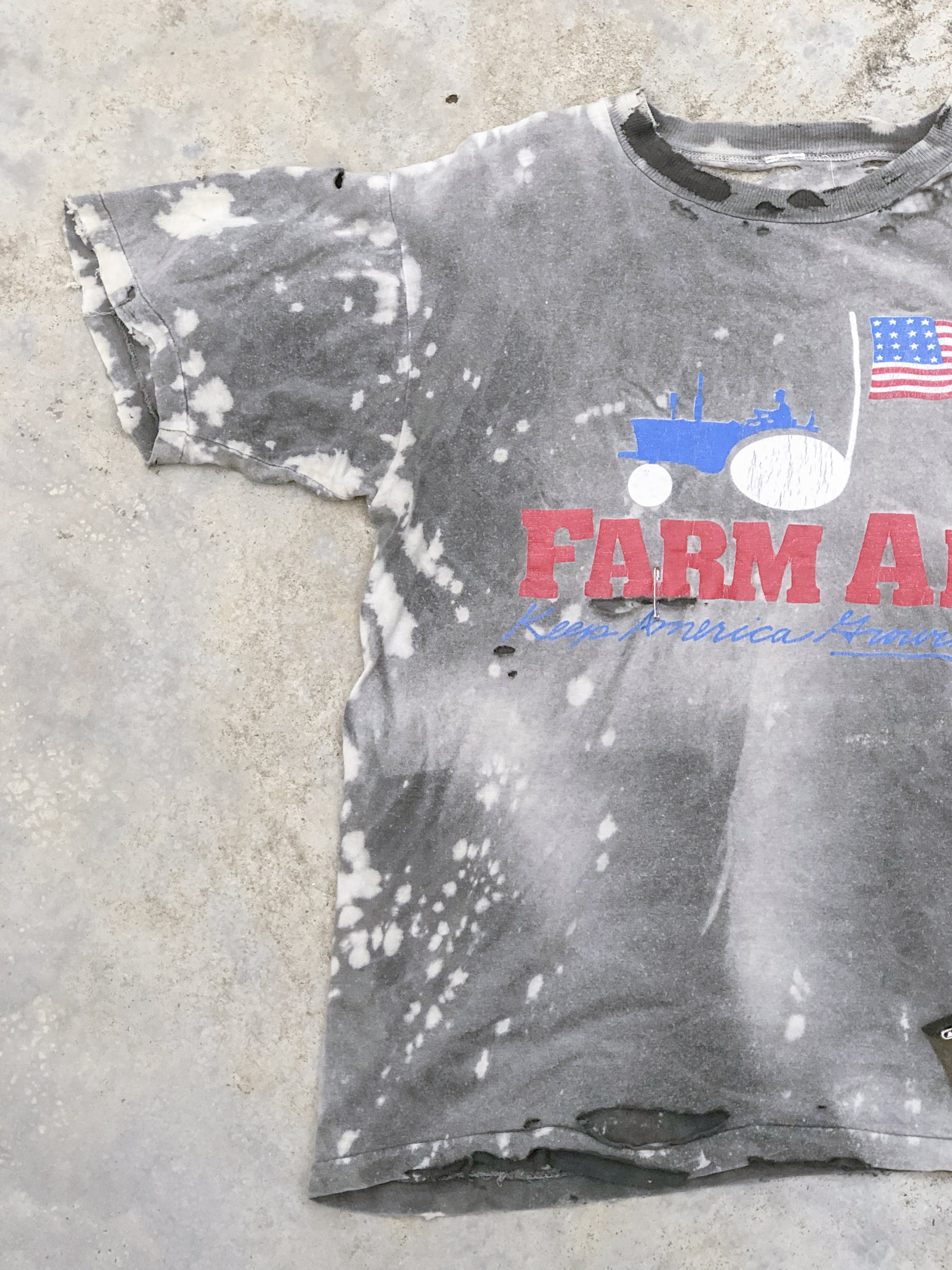 "𝒁/𝑵.𝑳" Rework Vintage Trashed Tee