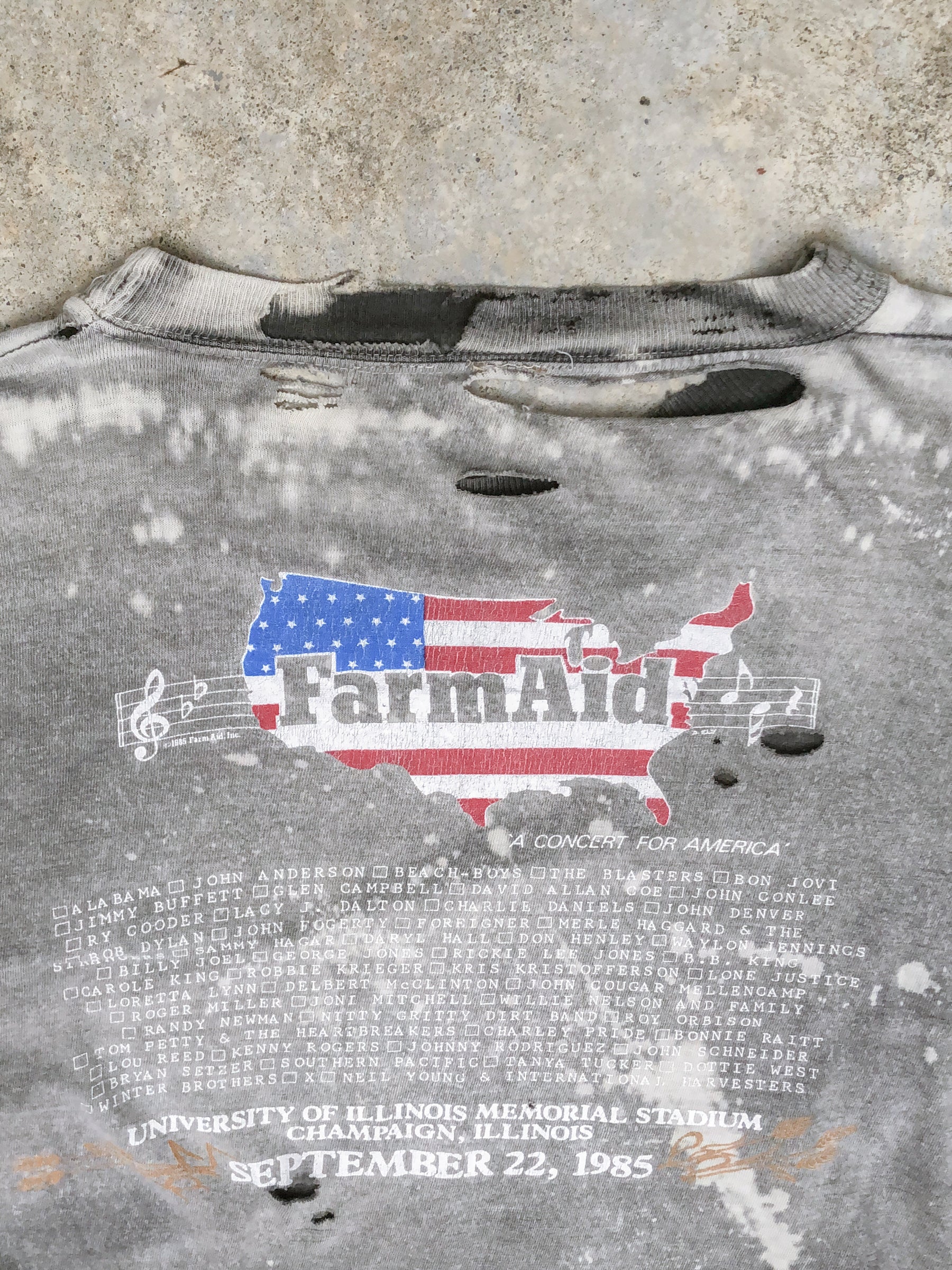 "𝒁/𝑵.𝑳" Rework Vintage Trashed Tee
