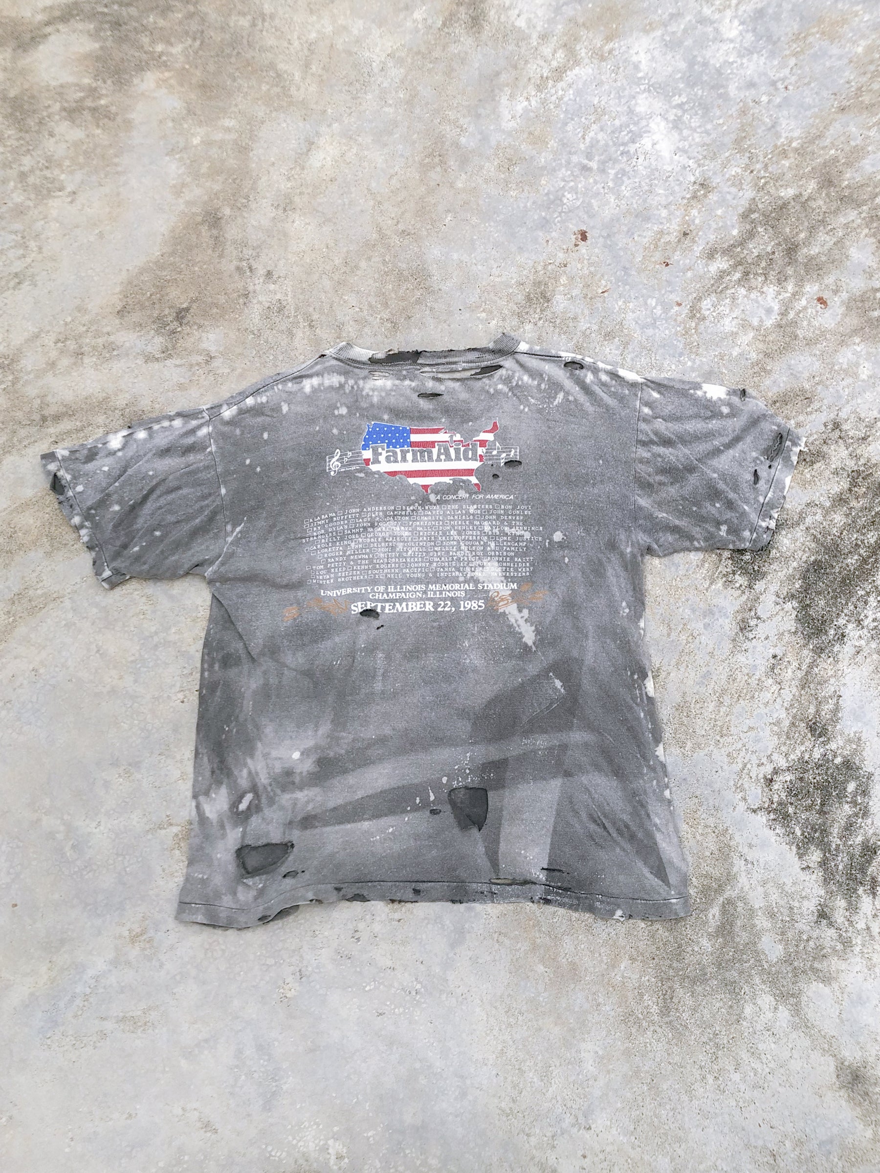 "𝒁/𝑵.𝑳" Rework Vintage Trashed Tee
