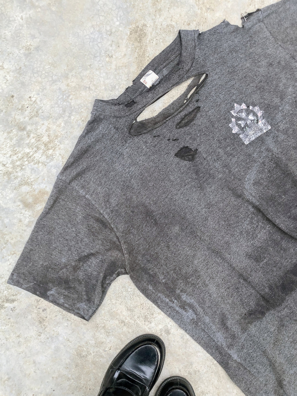 "𝒁/𝑵.𝑳" Rework Vintage Trashed Tee