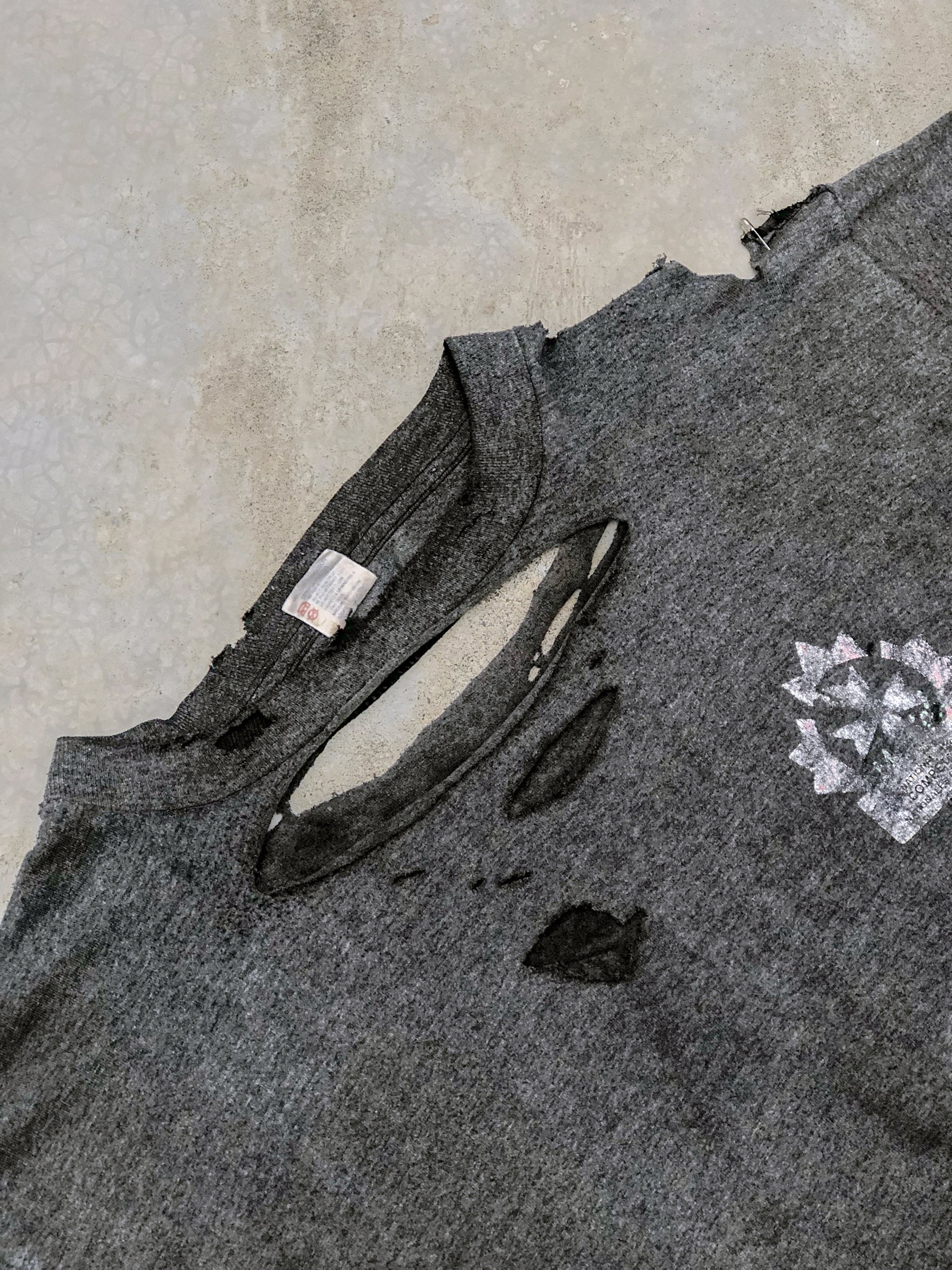 "𝒁/𝑵.𝑳" Rework Vintage Trashed Tee