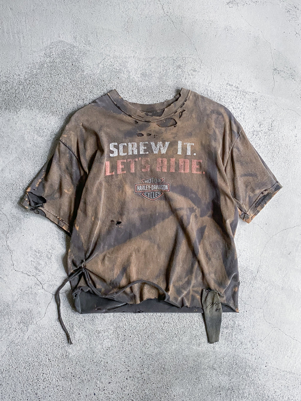 "𝒁/𝑵.𝑳" Rework Vintage Trashed Tee