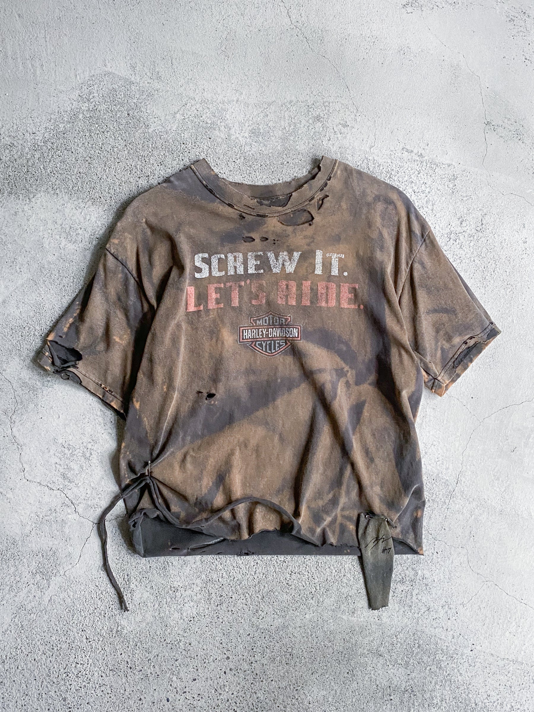 "𝒁/𝑵.𝑳" Rework Vintage Trashed Tee