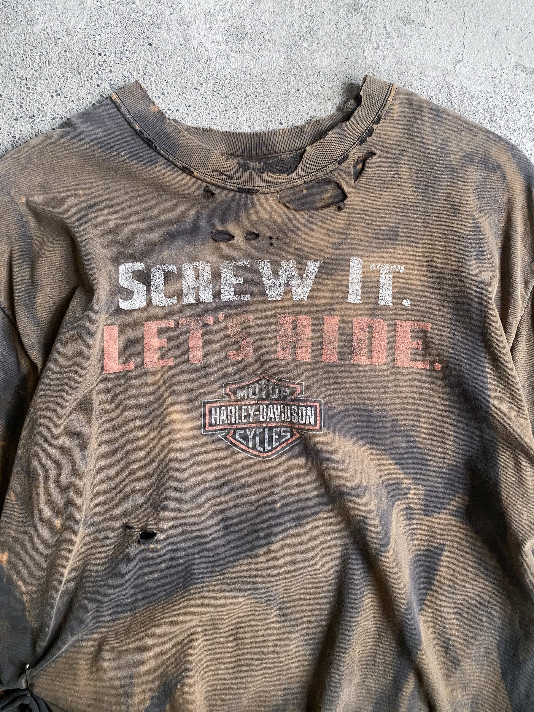 "𝒁/𝑵.𝑳" Rework Vintage Trashed Tee