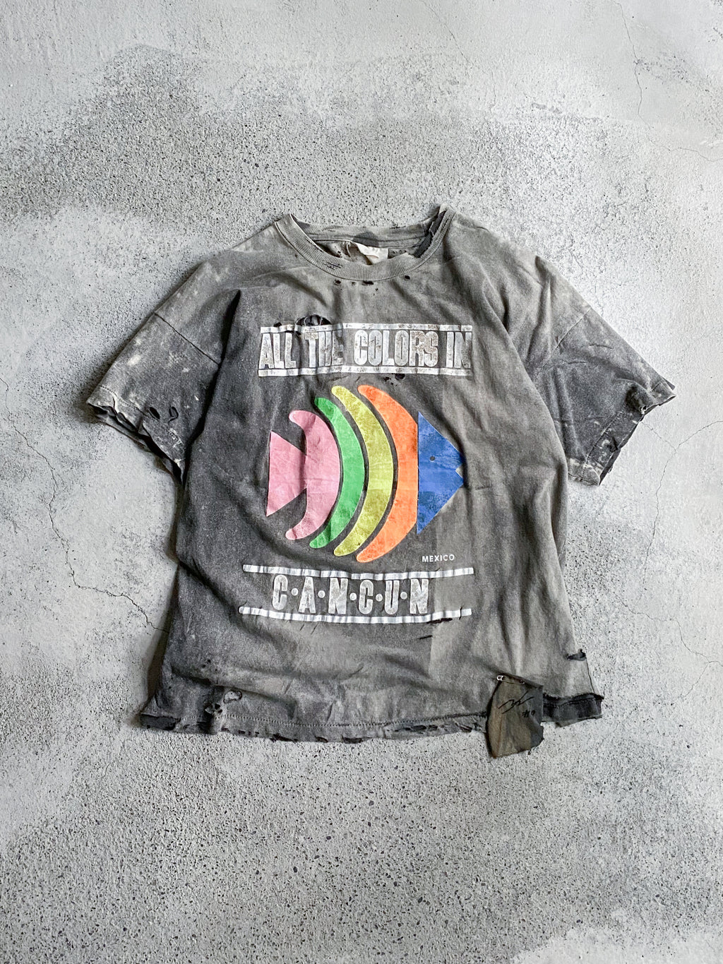 "𝒁/𝑵.𝑳" Rework Vintage Trashed Tee