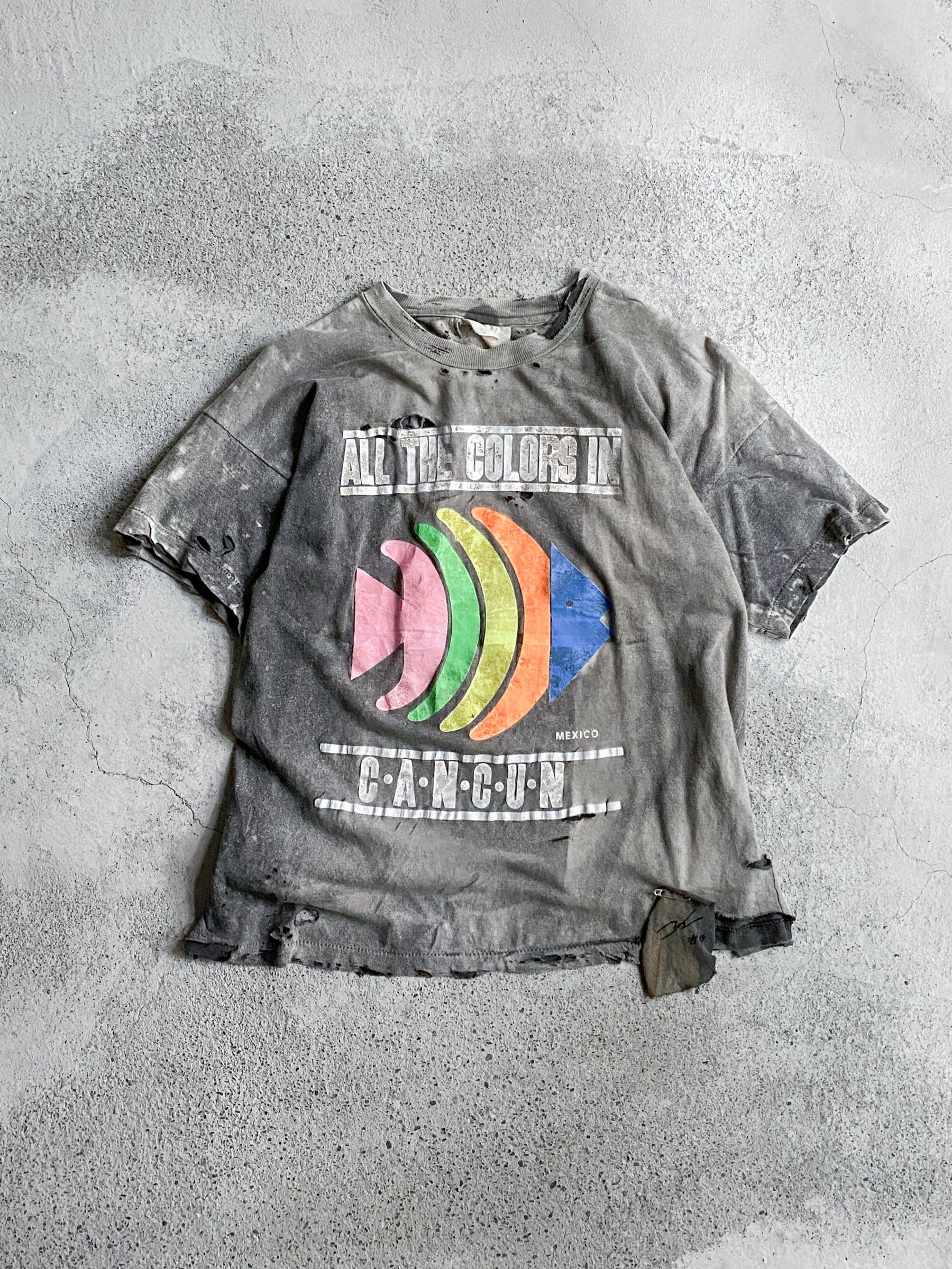 "𝒁/𝑵.𝑳" Rework Vintage Trashed Tee