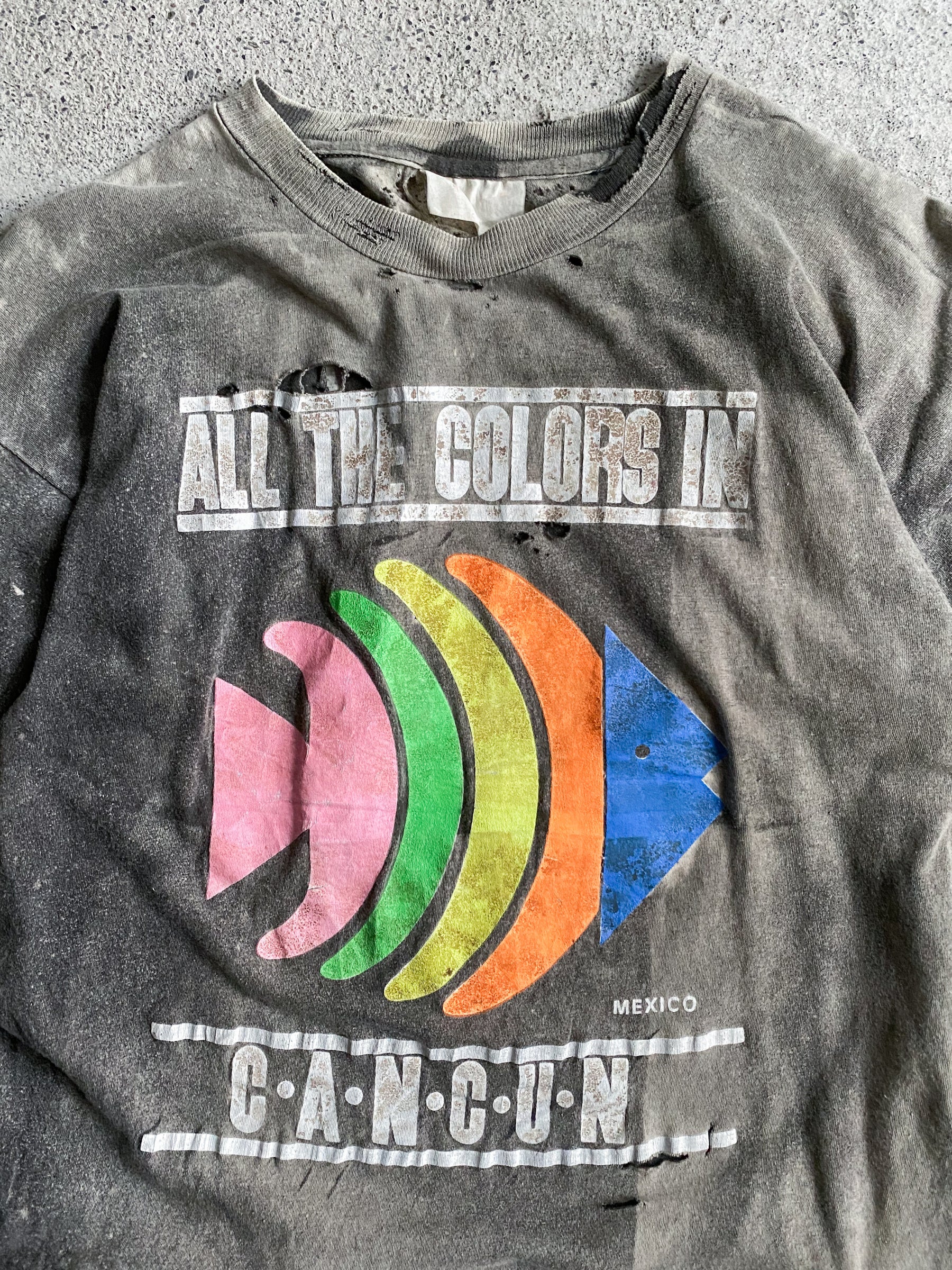 "𝒁/𝑵.𝑳" Rework Vintage Trashed Tee