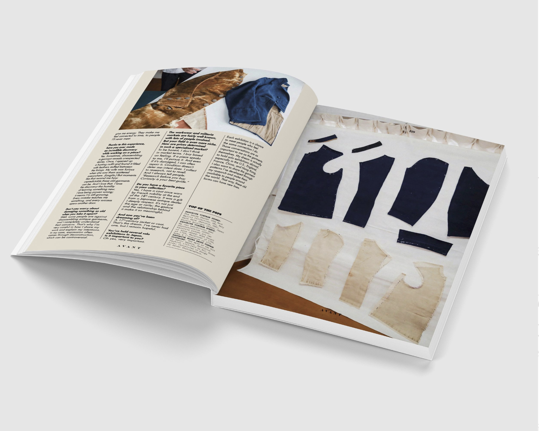 AVANT - The Voices Behind Vintage Clothing.