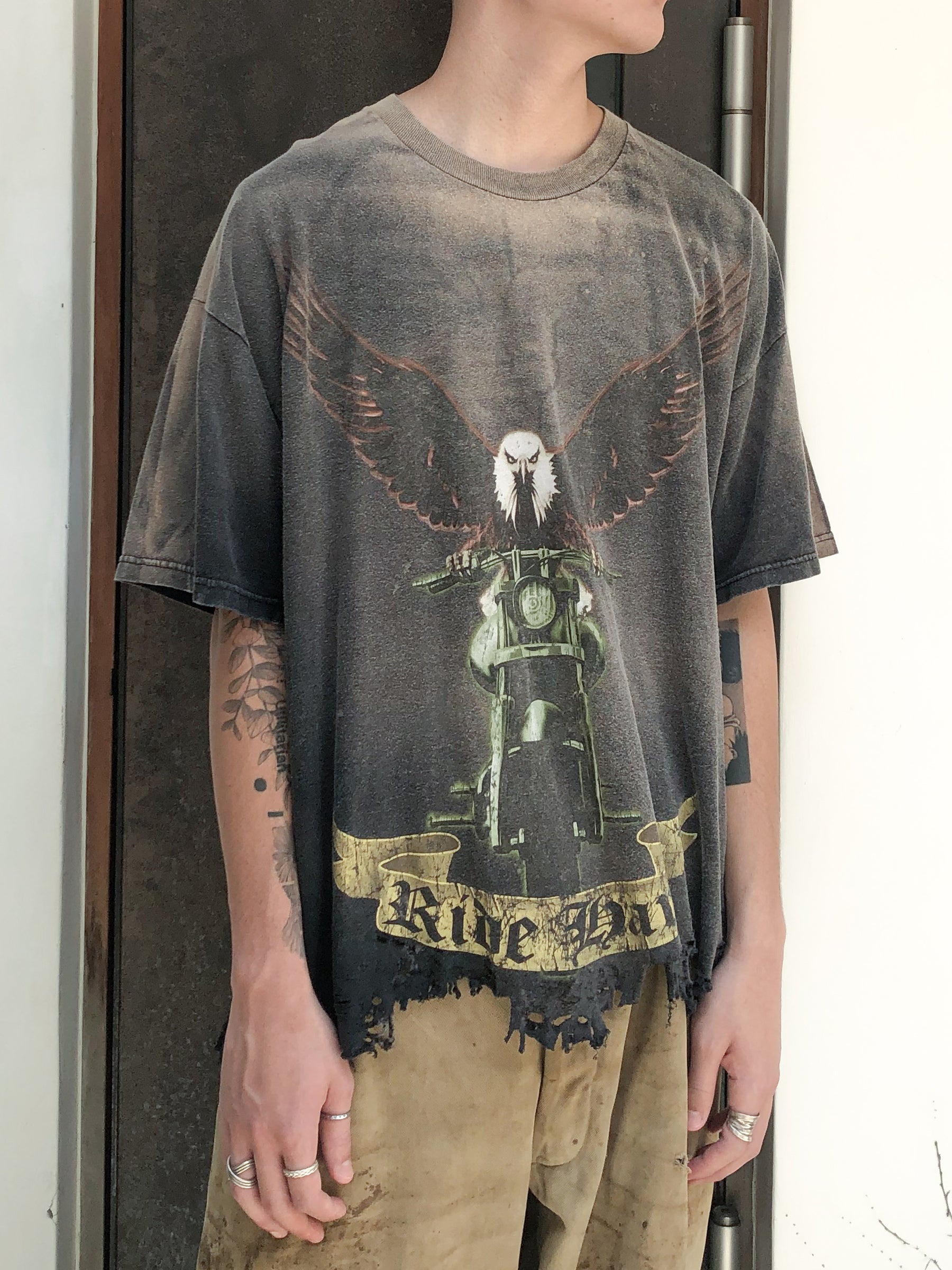"𝒁/𝑵.𝑳" Rework Vintage Trashed Tee