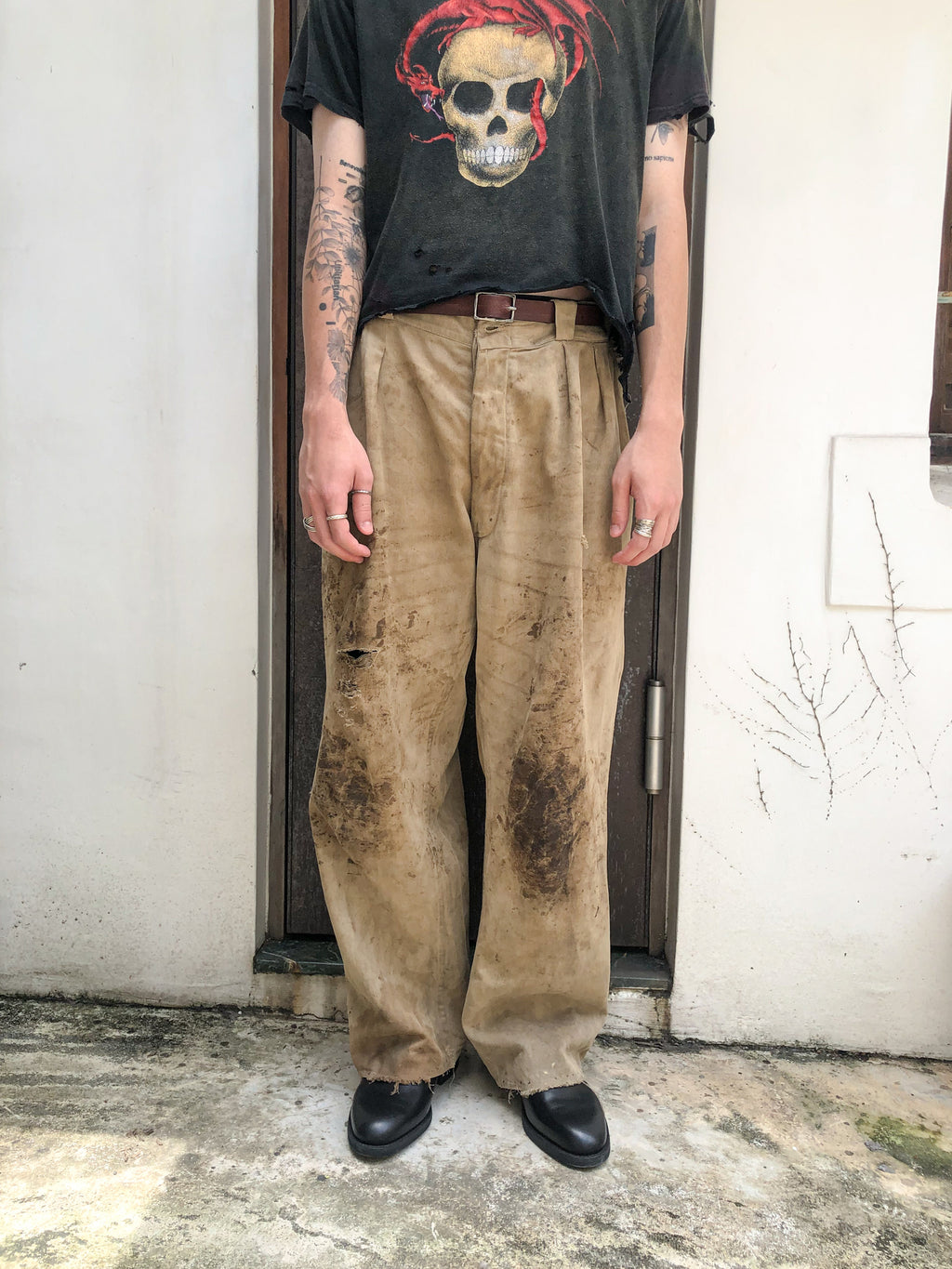 1950's French Army M-52 Chino Pants