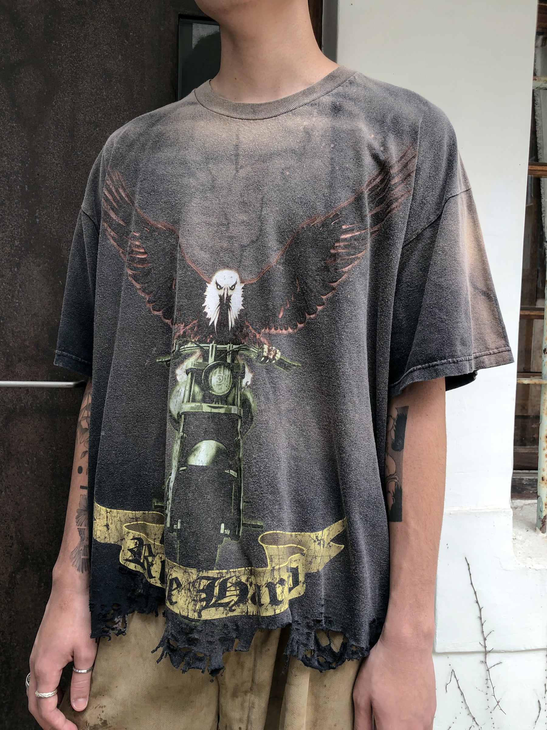 "𝒁/𝑵.𝑳" Rework Vintage Trashed Tee