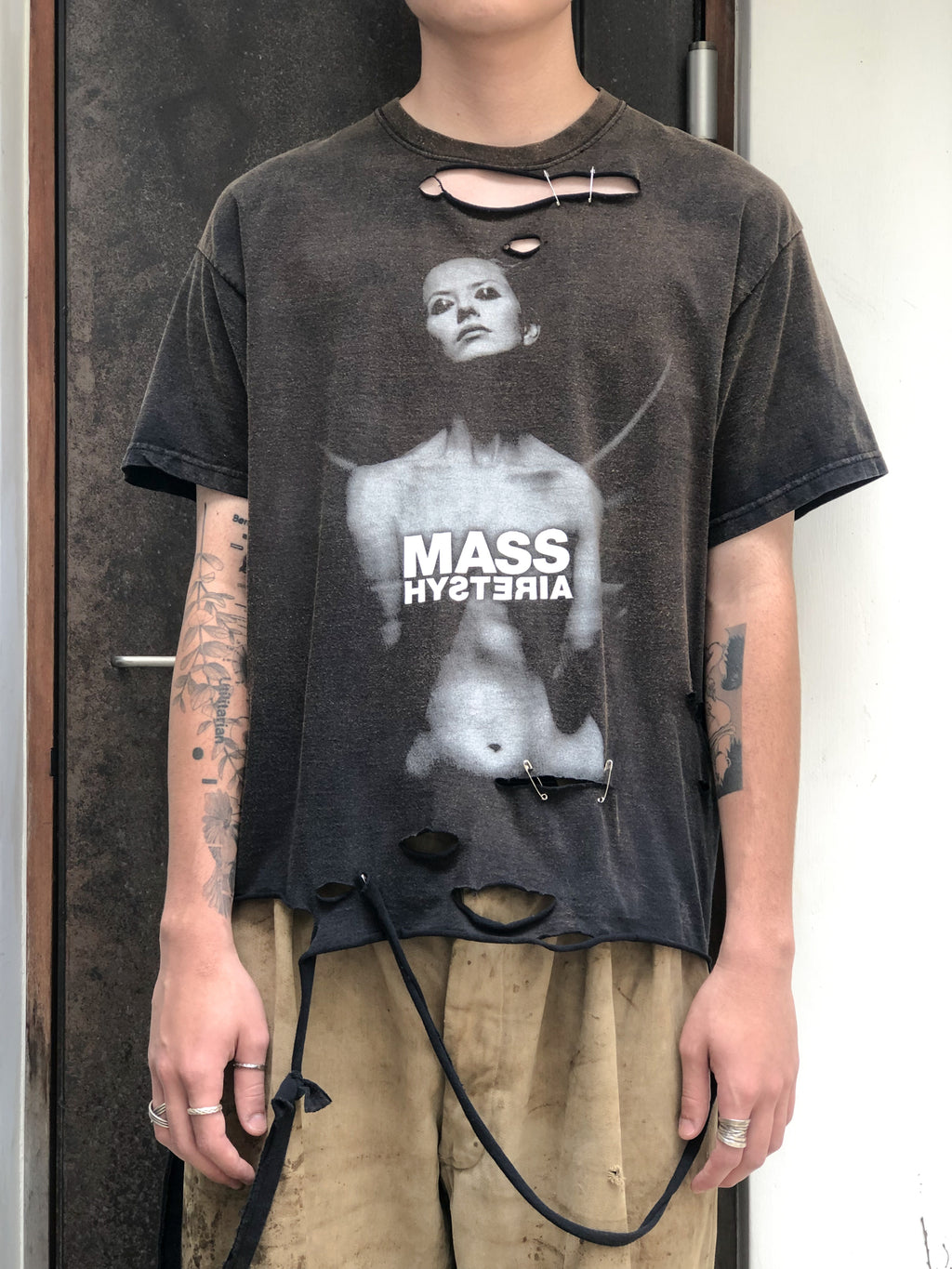 "𝒁/𝑵.𝑳" Rework Vintage Trashed Tee