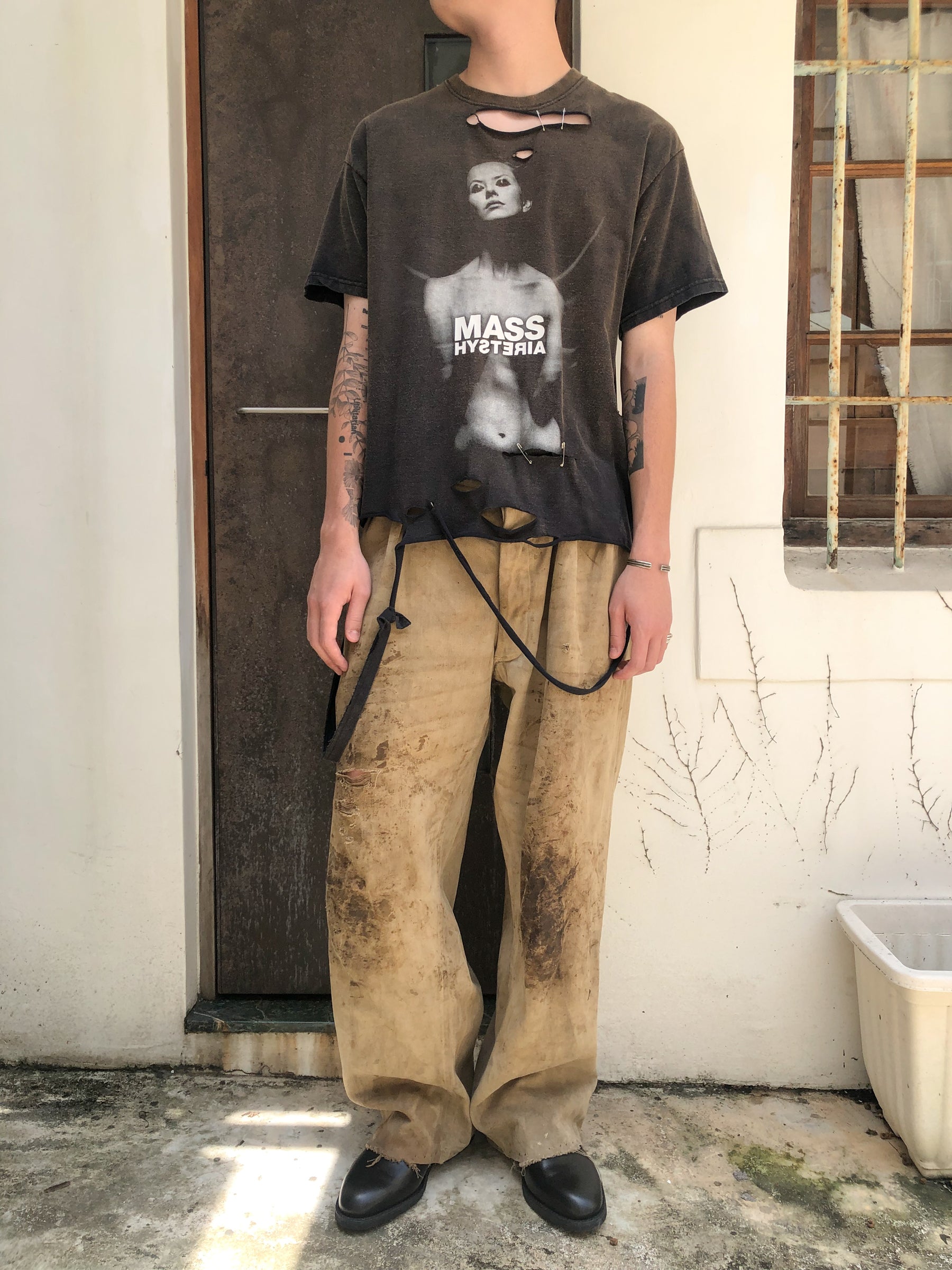 "𝒁/𝑵.𝑳" Rework Vintage Trashed Tee