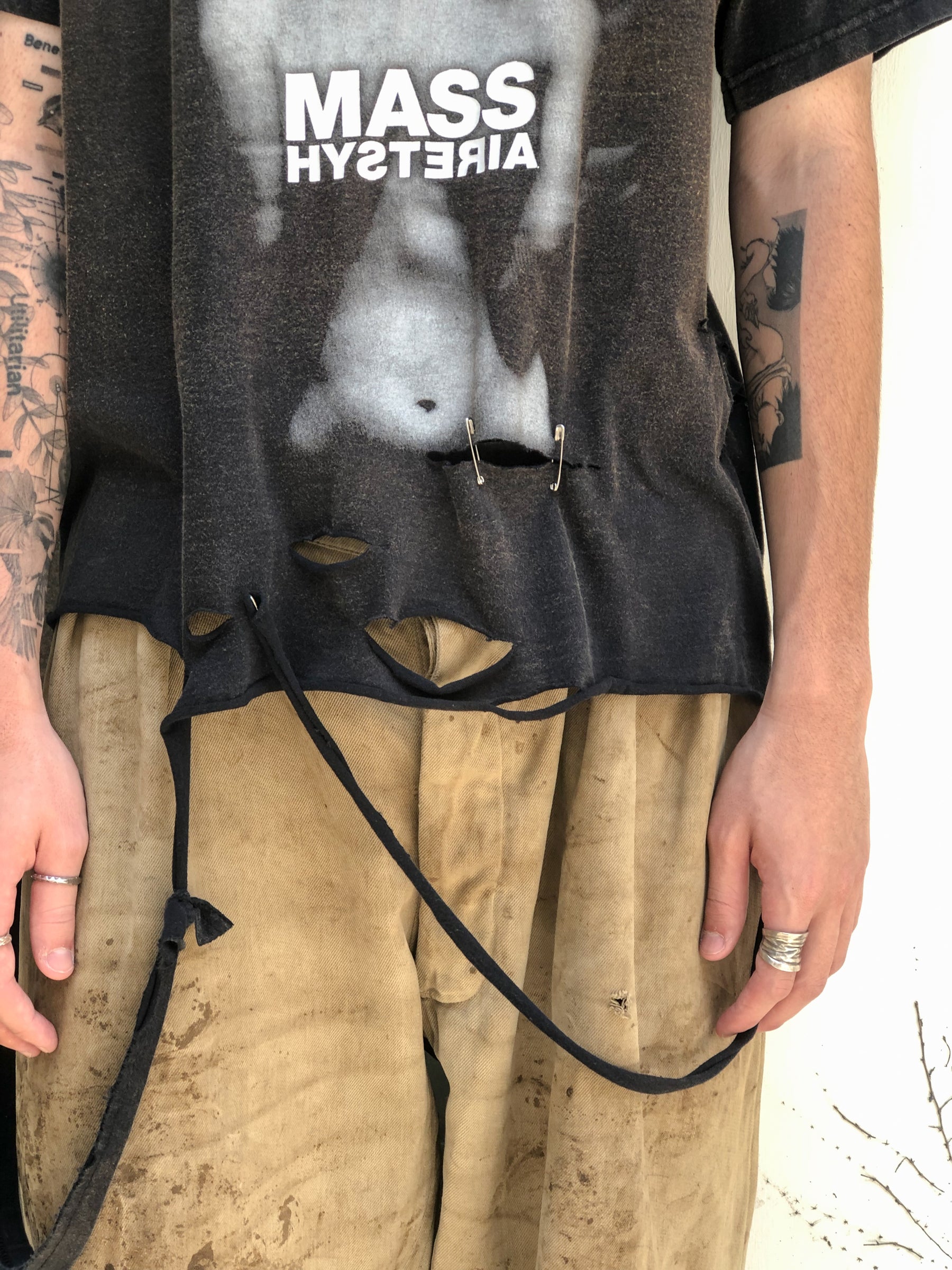"𝒁/𝑵.𝑳" Rework Vintage Trashed Tee
