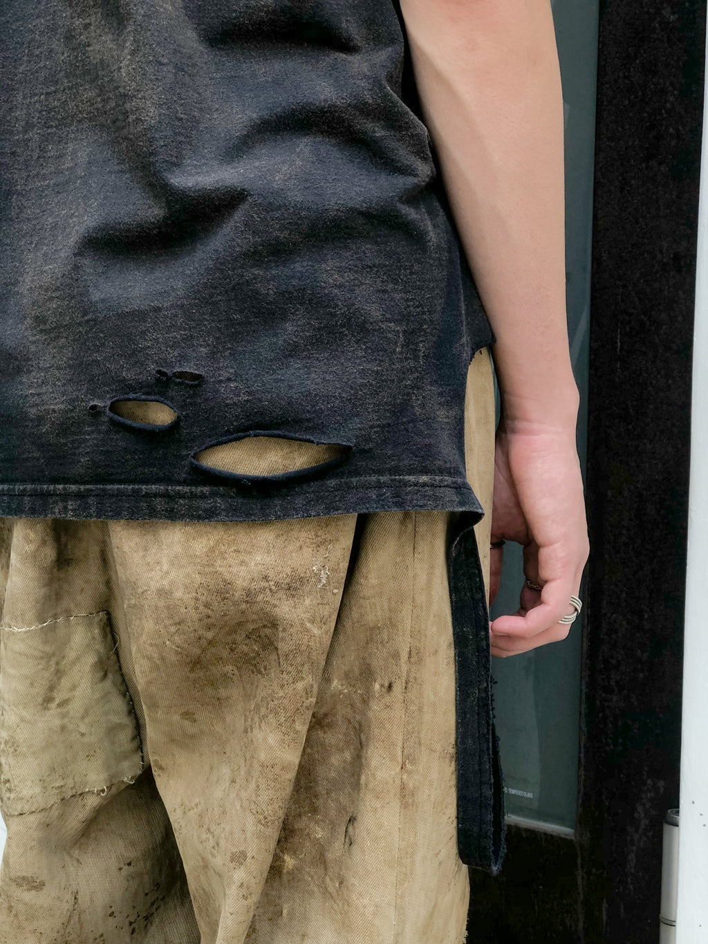 "𝒁/𝑵.𝑳" Rework Vintage Trashed Tee