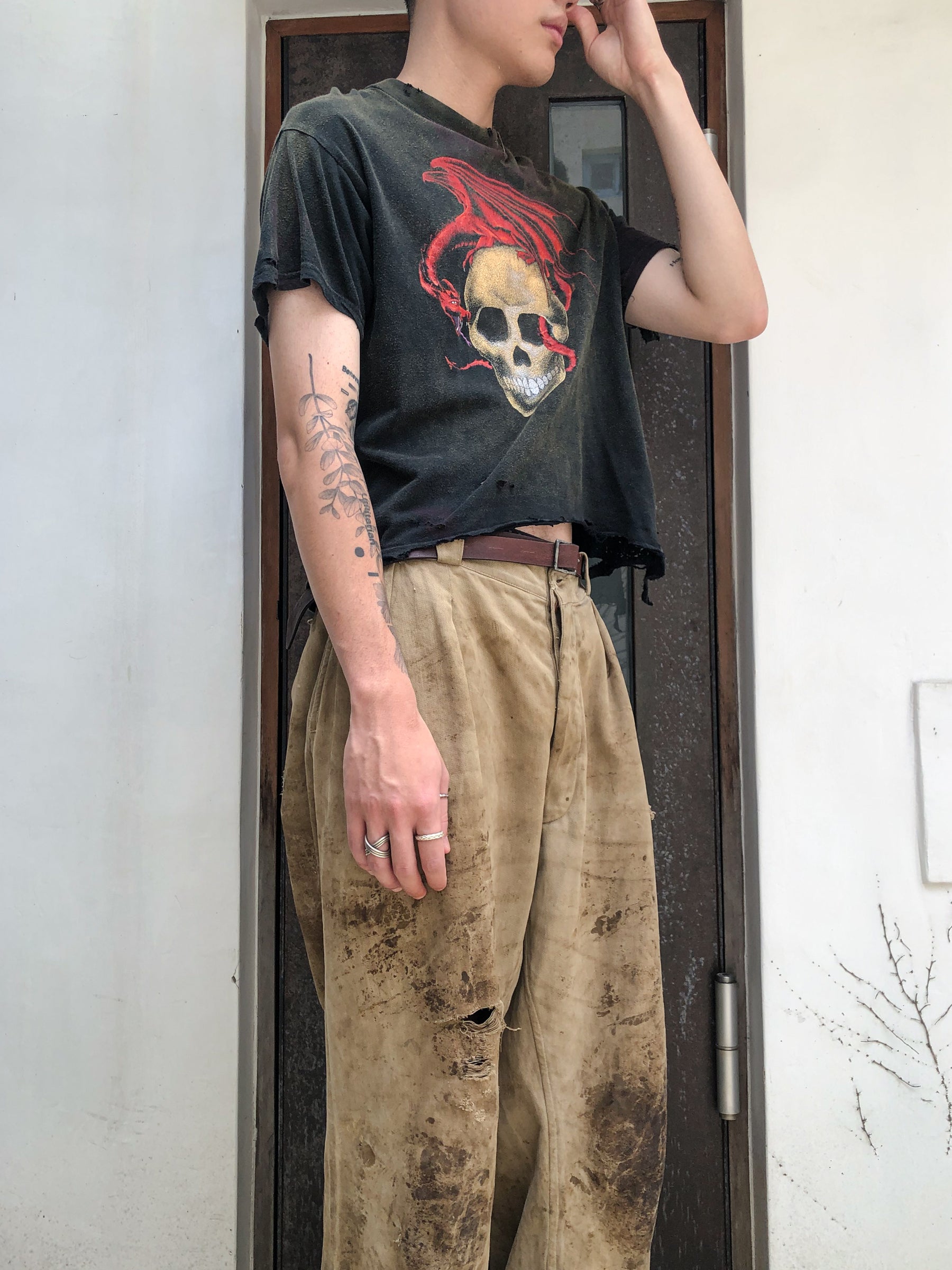 "𝒁/𝑵.𝑳" Rework Vintage Trashed Tee