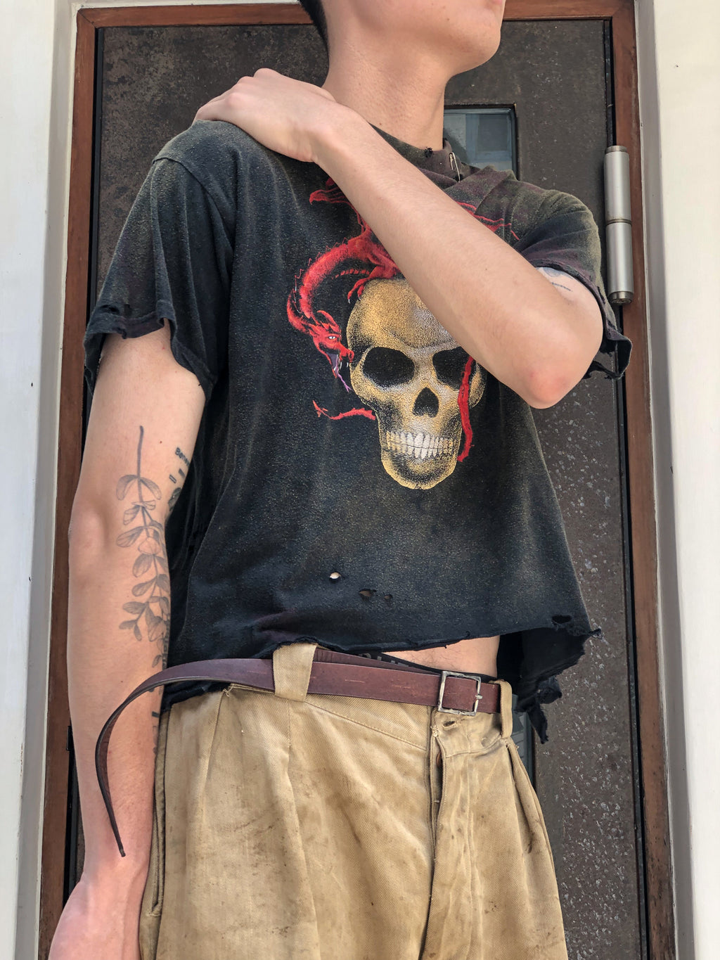 "𝒁/𝑵.𝑳" Rework Vintage Trashed Tee