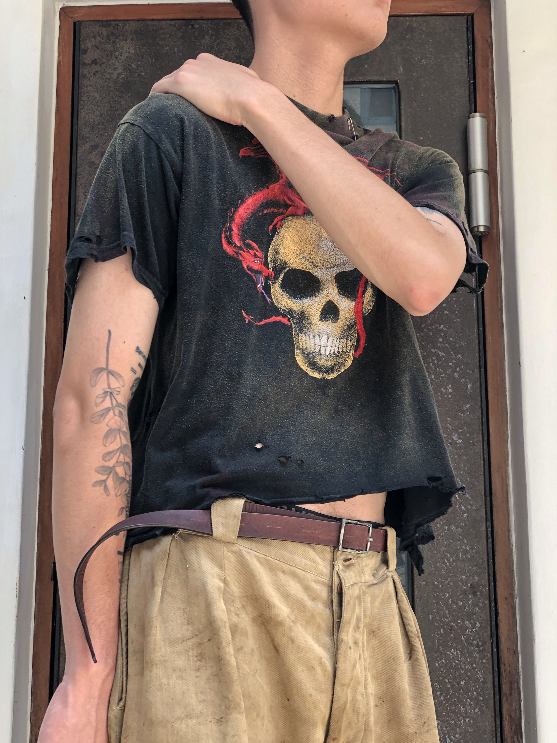 "𝒁/𝑵.𝑳" Rework Vintage Trashed Tee