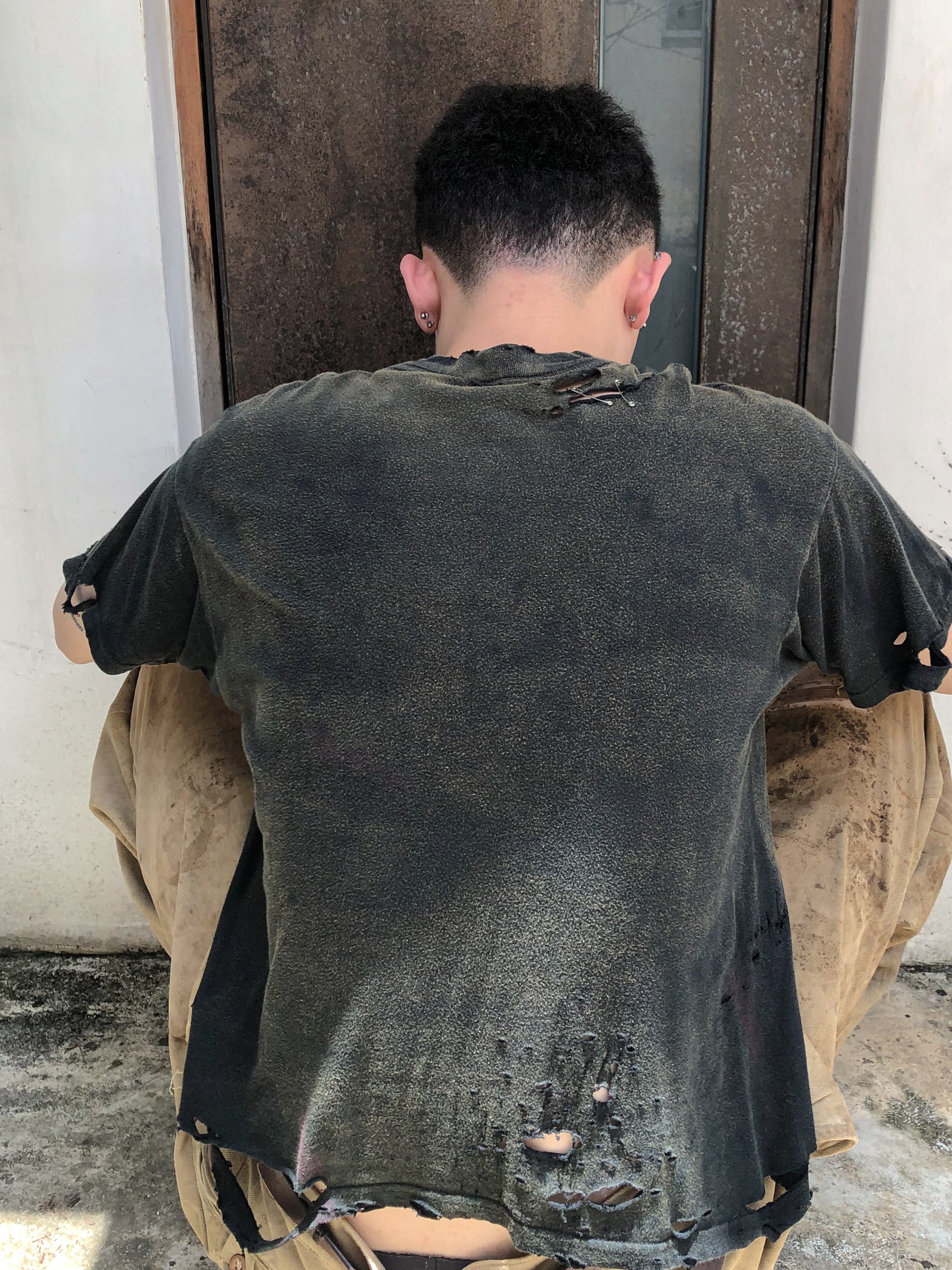 "𝒁/𝑵.𝑳" Rework Vintage Trashed Tee