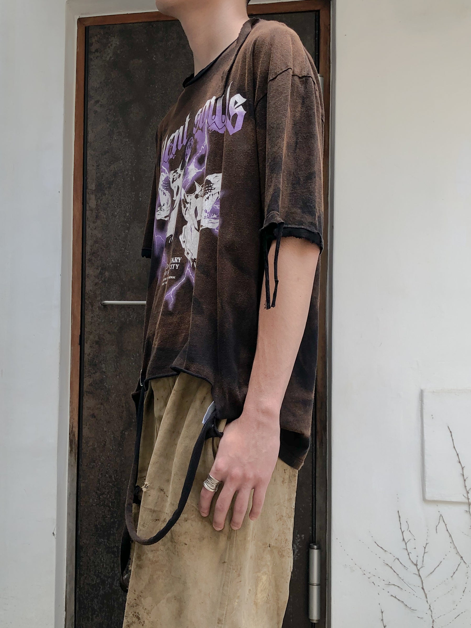 "𝒁/𝑵.𝑳" Rework Vintage Trashed Tee
