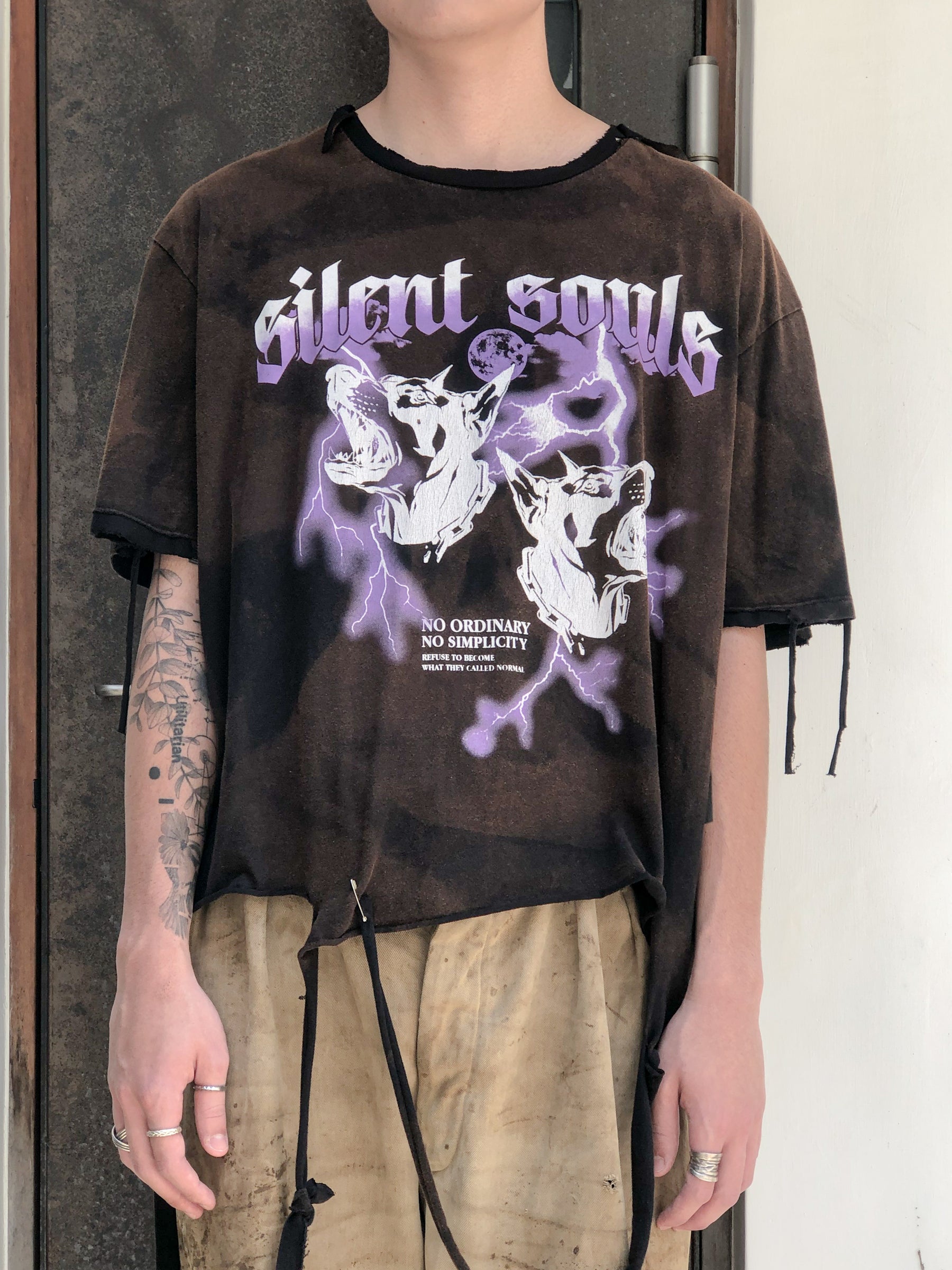 "𝒁/𝑵.𝑳" Rework Vintage Trashed Tee