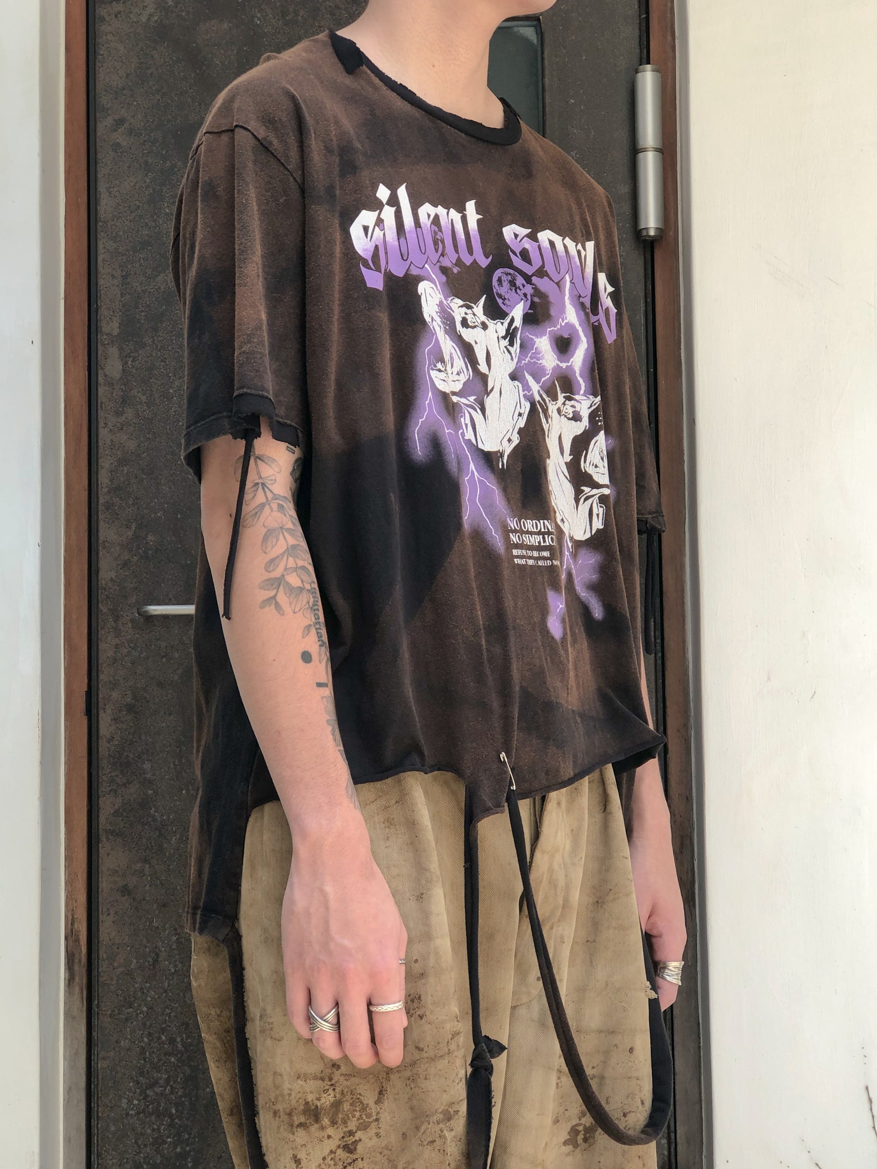 "𝒁/𝑵.𝑳" Rework Vintage Trashed Tee