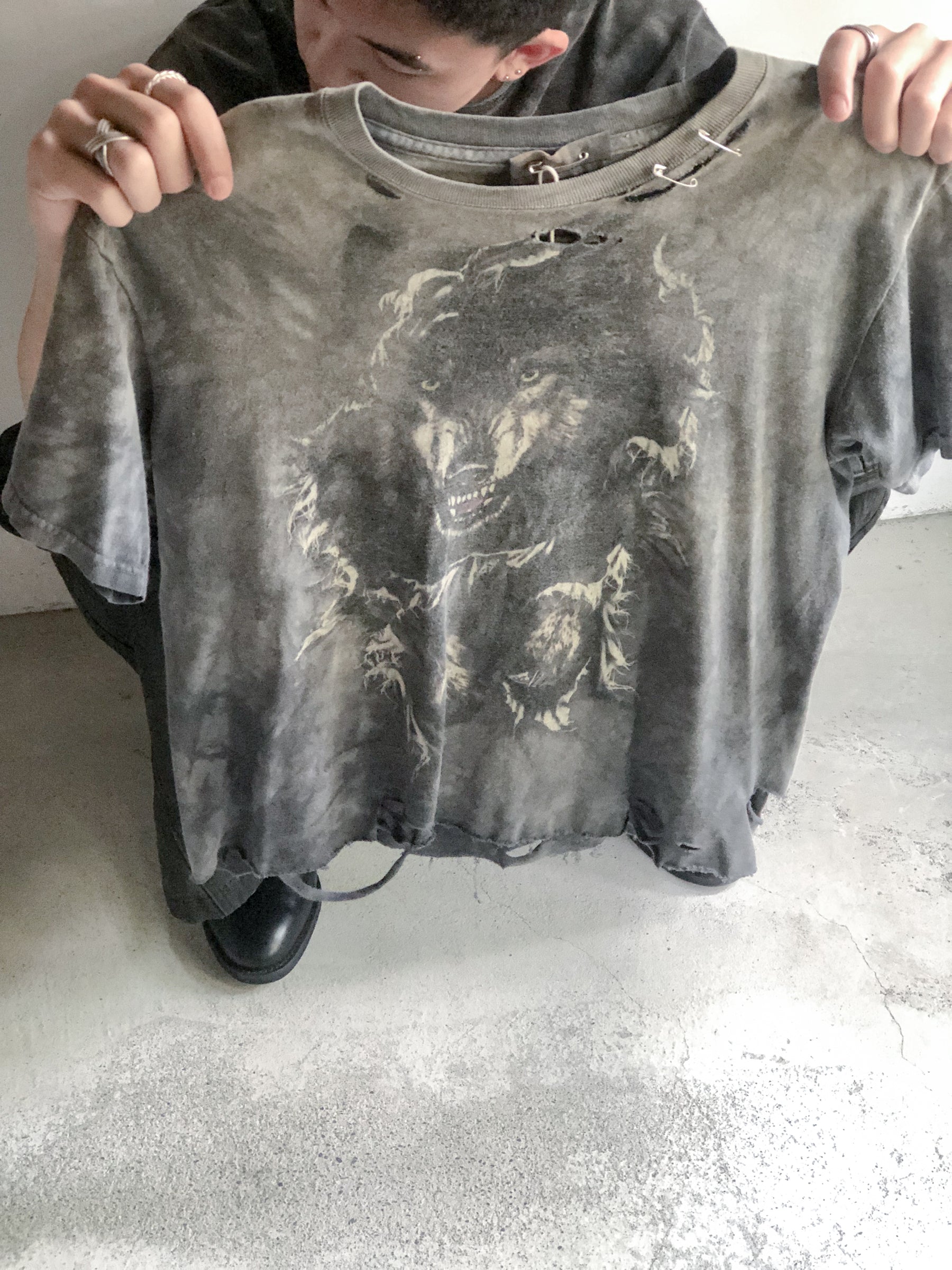 "𝒁/𝑵.𝑳" Rework Vintage Trashed Tee