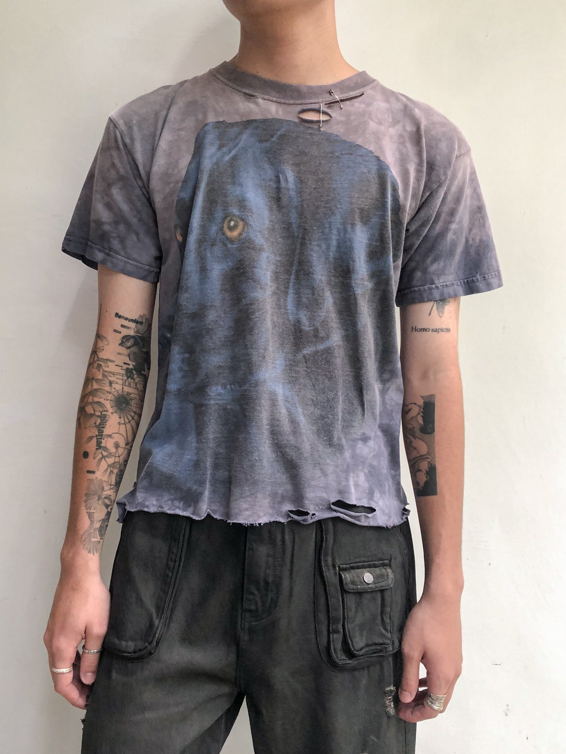 "𝒁/𝑵.𝑳" Rework Vintage Trashed Tee