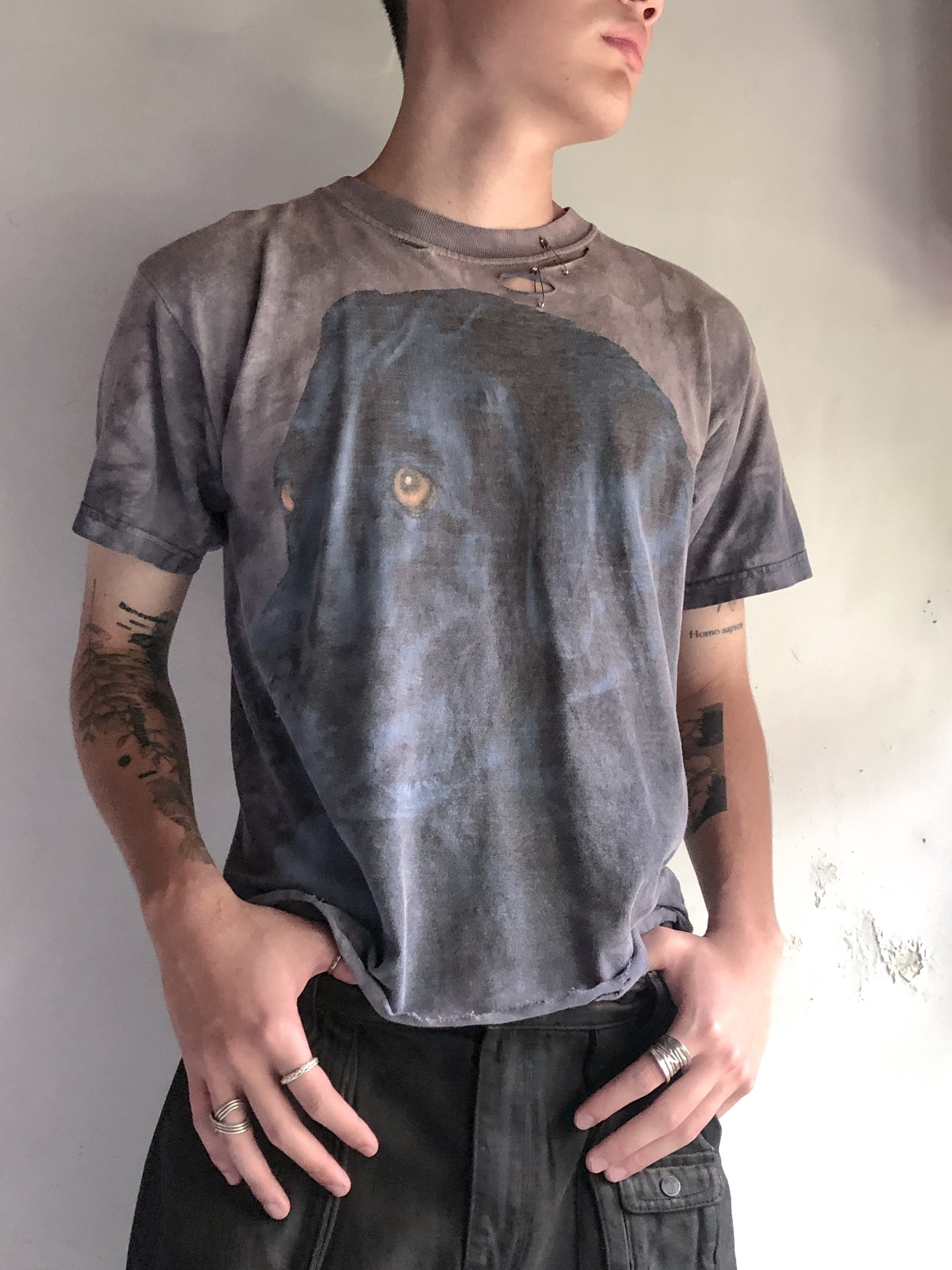 "𝒁/𝑵.𝑳" Rework Vintage Trashed Tee