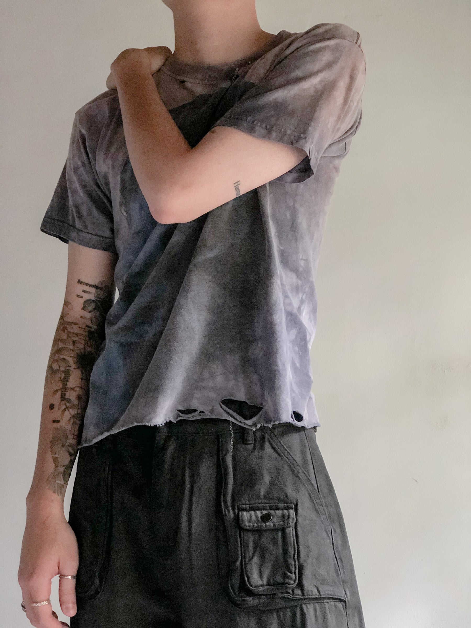 "𝒁/𝑵.𝑳" Rework Vintage Trashed Tee