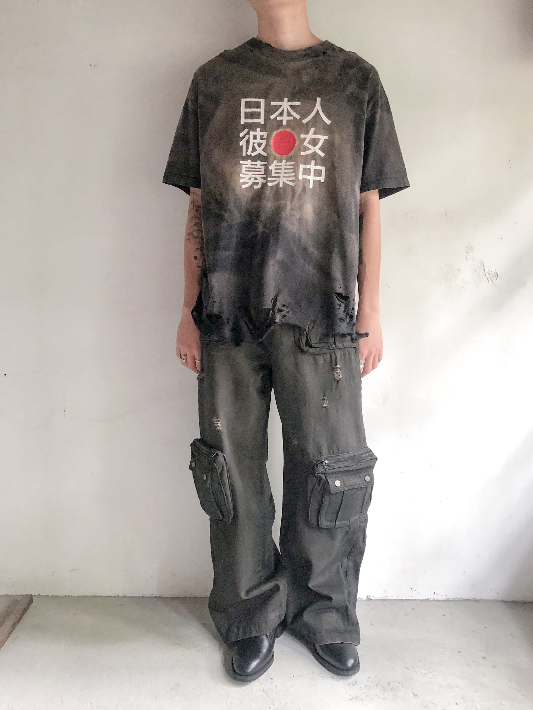 "𝒁/𝑵.𝑳" Rework Vintage Trashed Tee