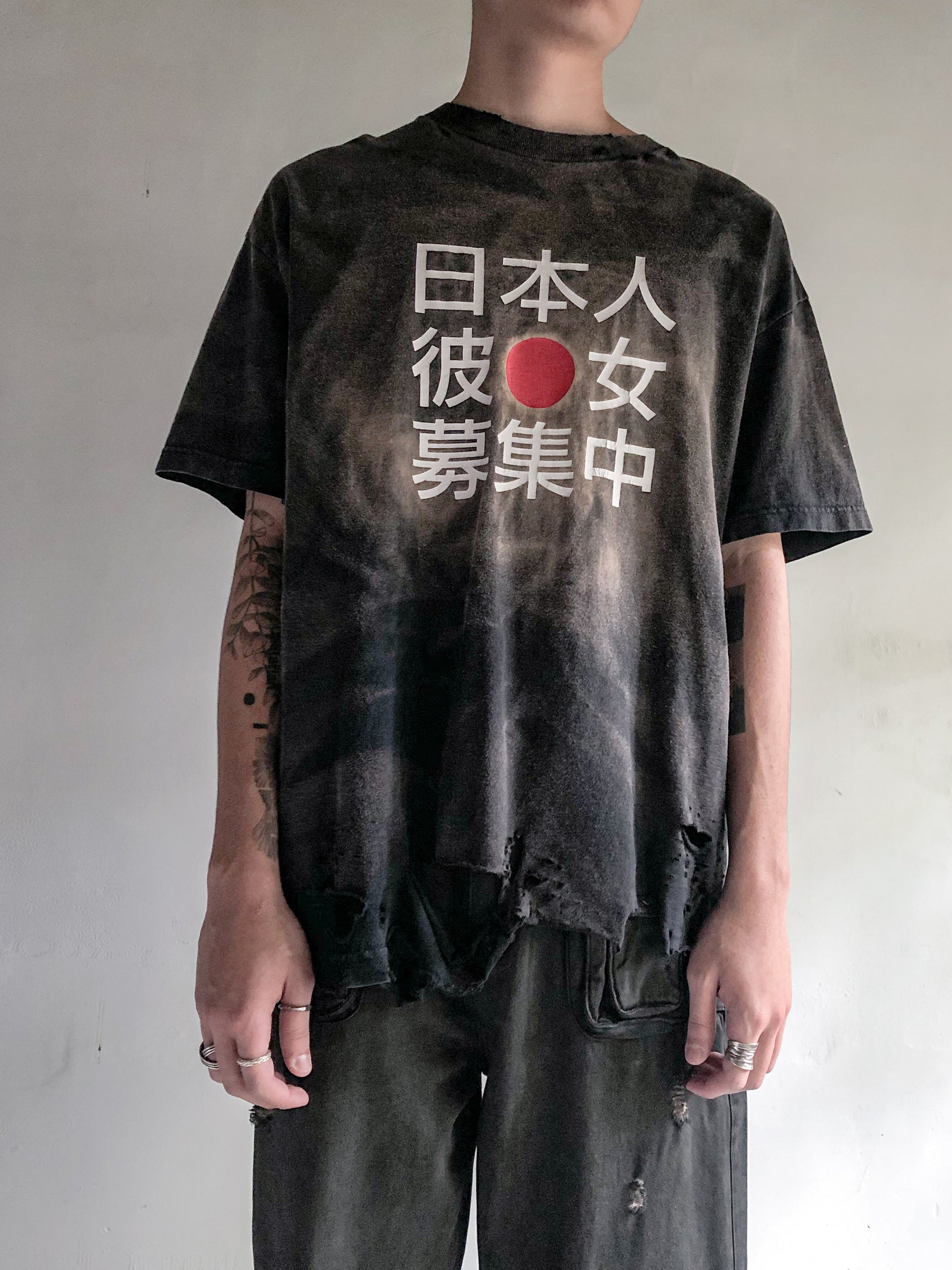 "𝒁/𝑵.𝑳" Rework Vintage Trashed Tee