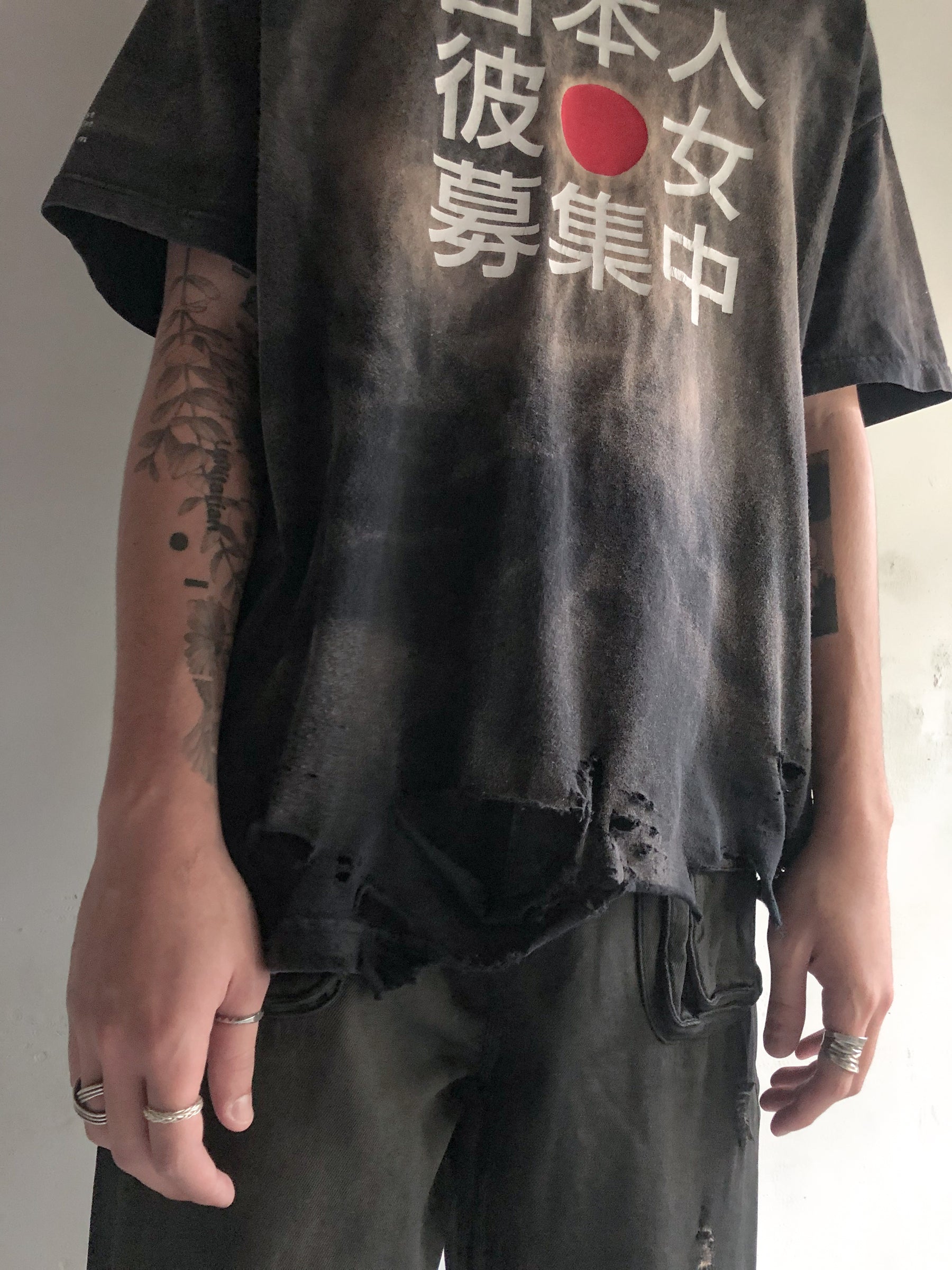 "𝒁/𝑵.𝑳" Rework Vintage Trashed Tee