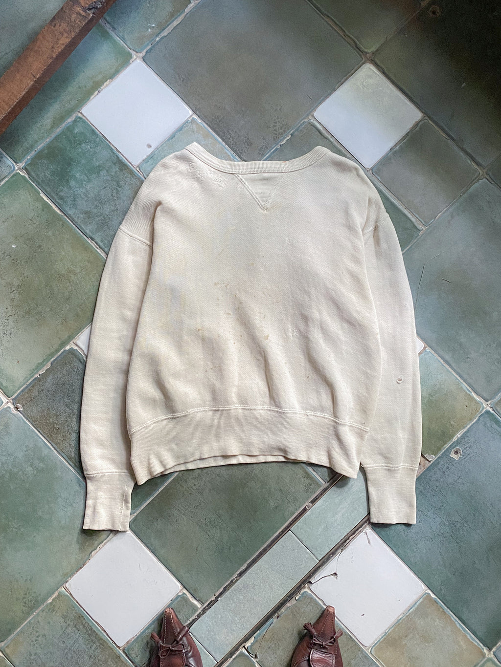 1940's Oneita Double-V Sweatshirt / 1940's Oneita Double-V Sweatshirt