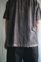 "𝒁/𝑵.𝑳" Rework Vintage Shirt/ Botanical Overdyed
