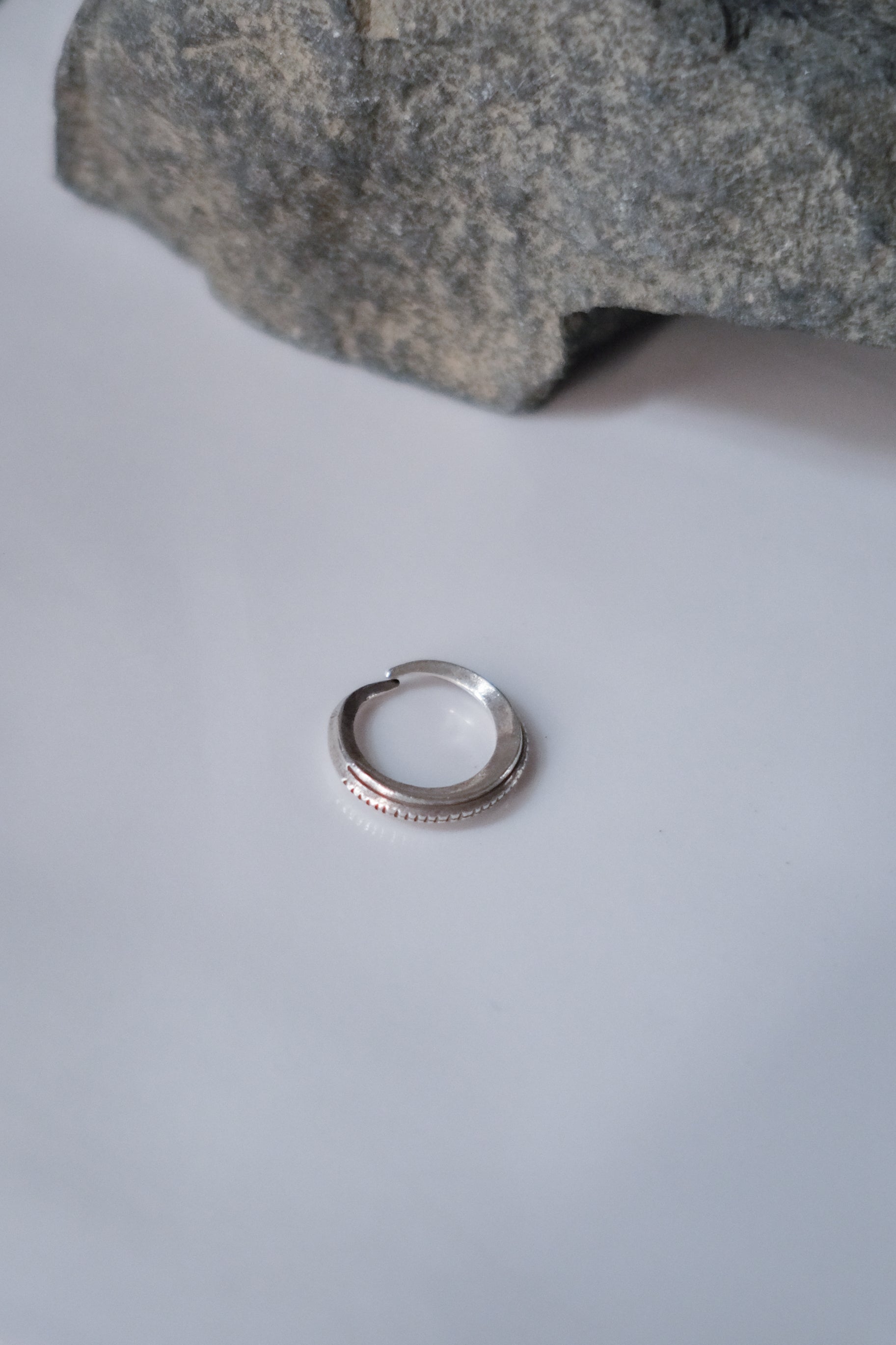 Ethnic Handcrafted Silver Ring _ WO ⅩⅣ